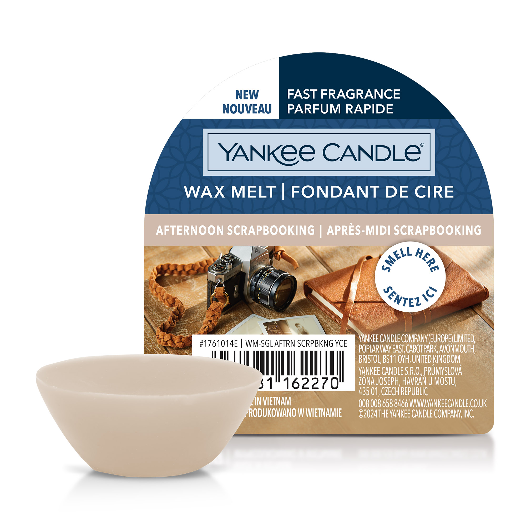YANKEE CANDLE Wax Melt AFTERNOON SCRAPBOOKING 22 g Duftwachs
