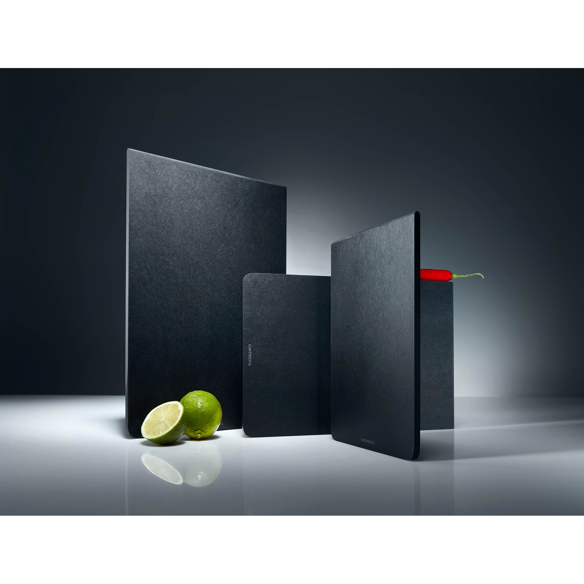 CONTINENTA BAND chopping board, 34.5 x 24 x 0.7 cm, made from DURACORE
