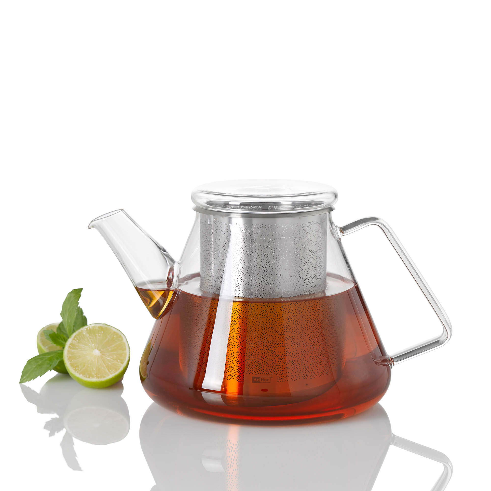 AdHoc Teekanne ORIENT+ aus Borosilikatglas 1,5 Liter