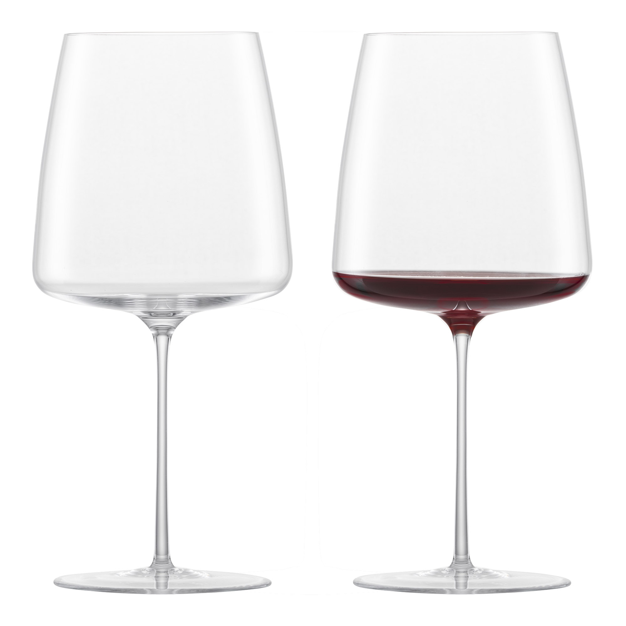 ZWIESEL GLAS Serie SIMPLIFY Weinglas samtig & üppig mundgeblasen 2 Stück 740 ml
