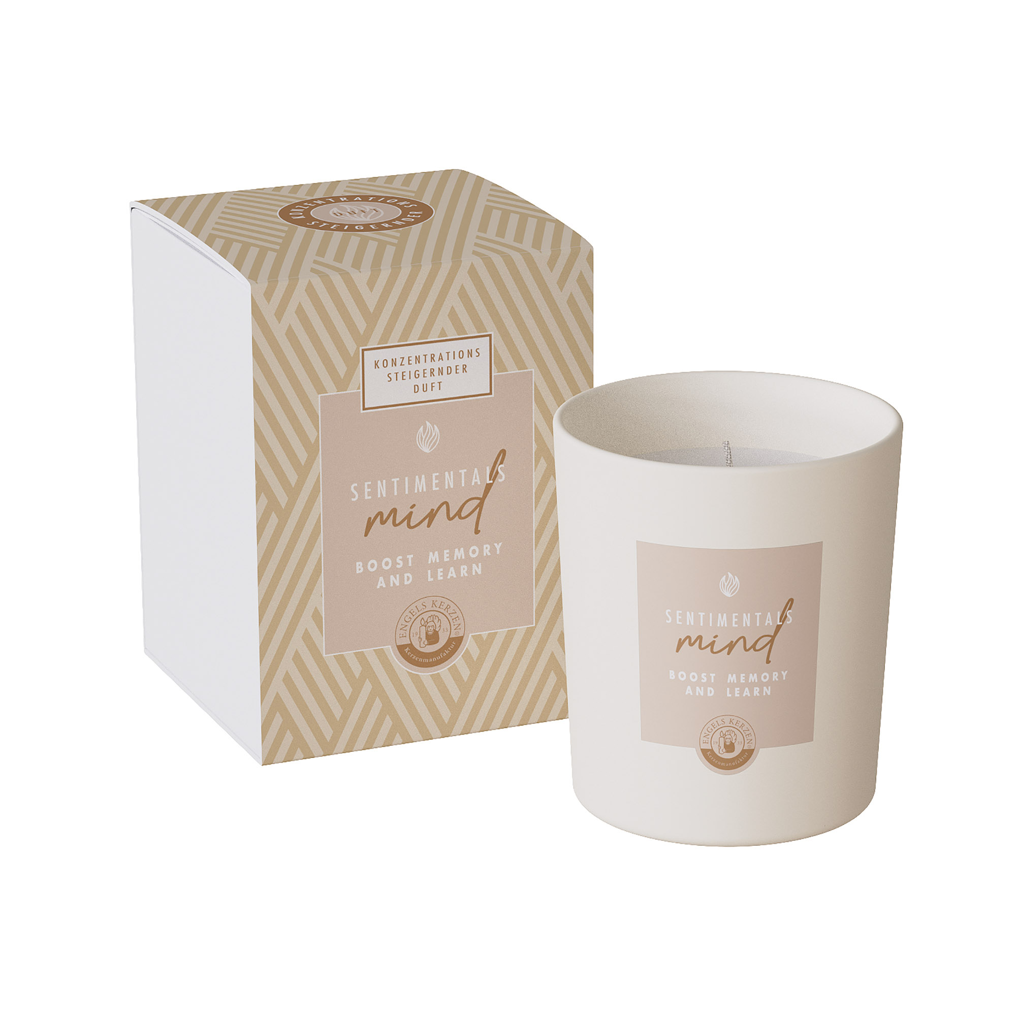 ENGELS KERZEN Duftkerze im Glas SENTIMENTALS MIND Boost Memory and Learn 360 g