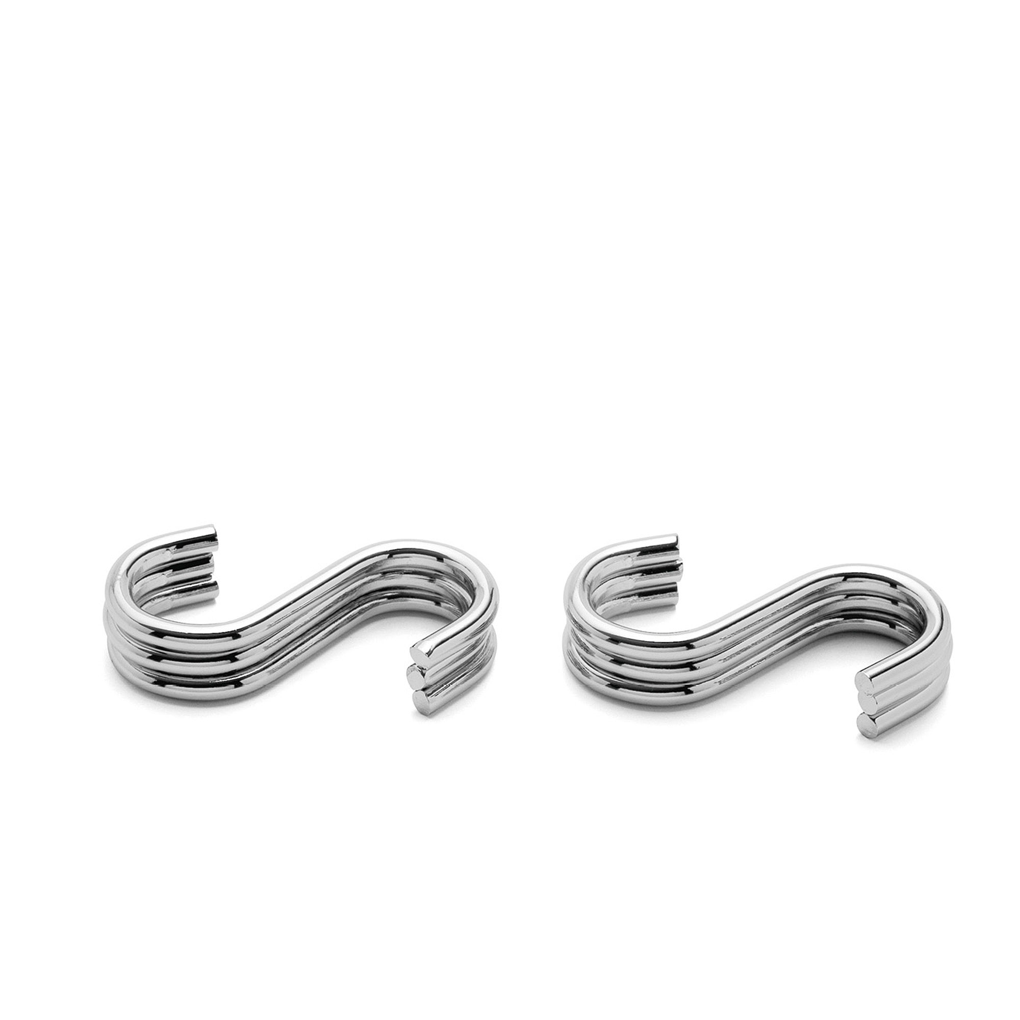 WEIS S-Haken aus Edelstahl 5,7 cm Set mit 6 Stück