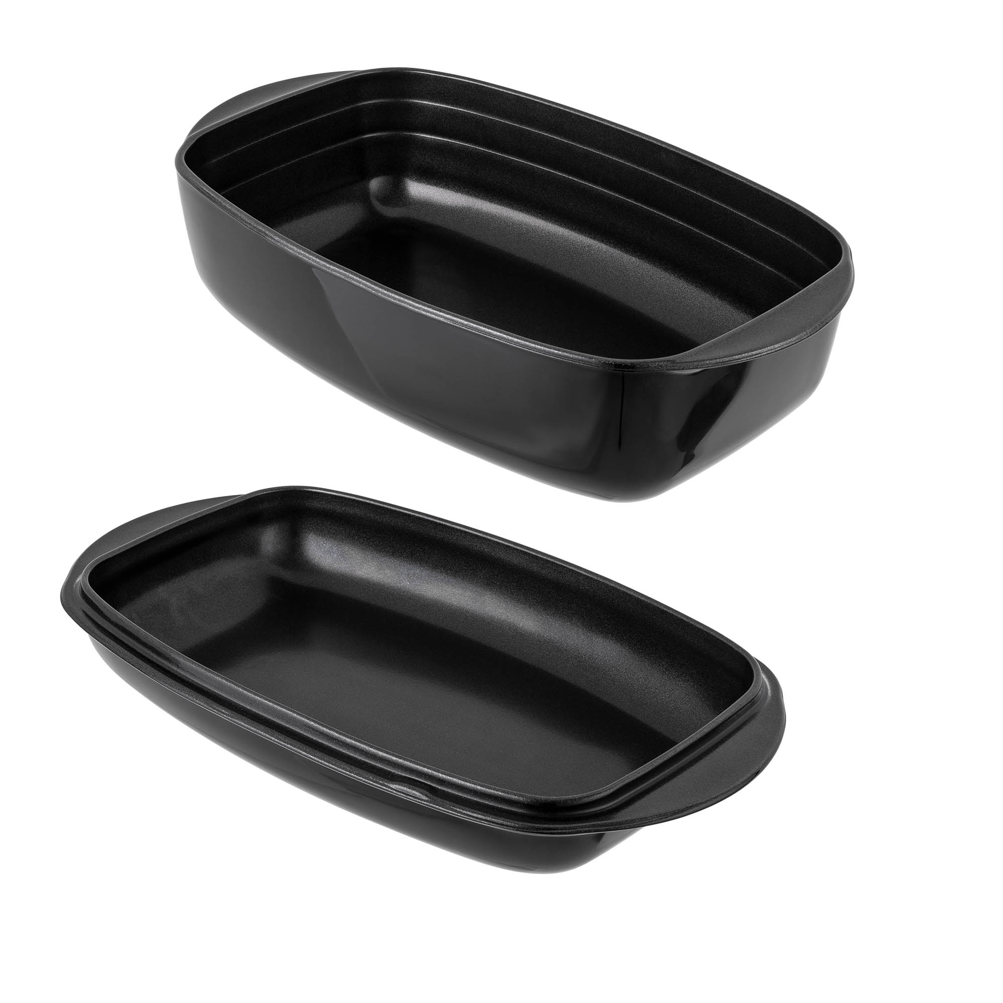 KUHN RIKON Bräter EASY Glas antihaftbeschichtet 4,3 + 2,2 Liter Auflaufform
