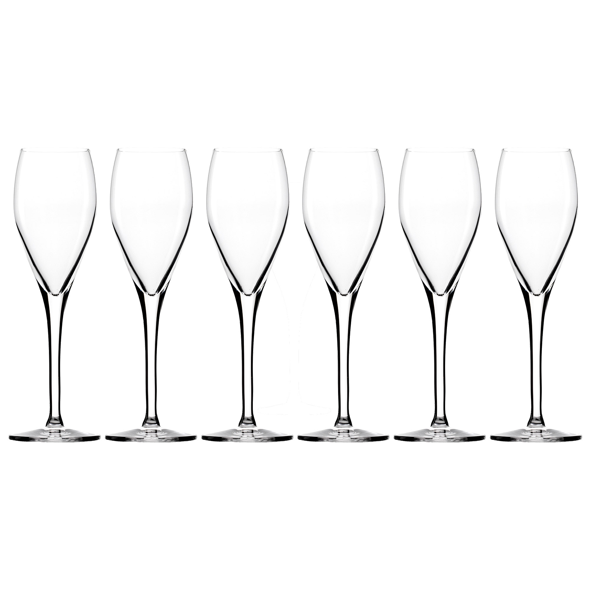 STÖLZLE LAUSITZ Champagnerkelch CUVÉE 145 ml 6 Stück geeicht 0,1 l Füllstrich