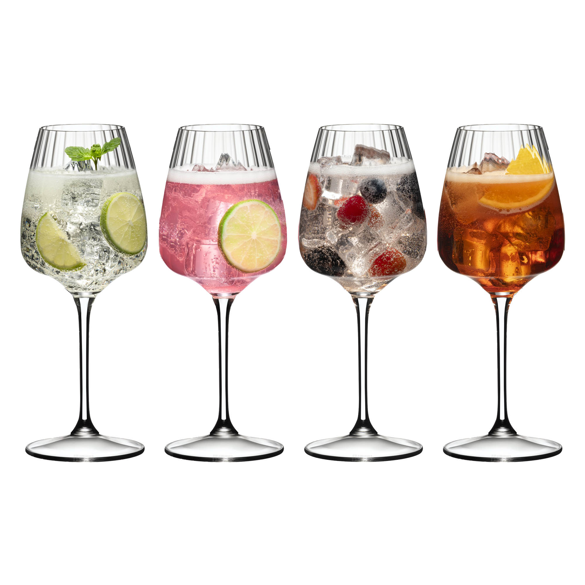 RIEDEL Mixing Set SUMMER DRINKS / SPRITZ 4 Cocktailgläser im Set Inhalt 550 ml