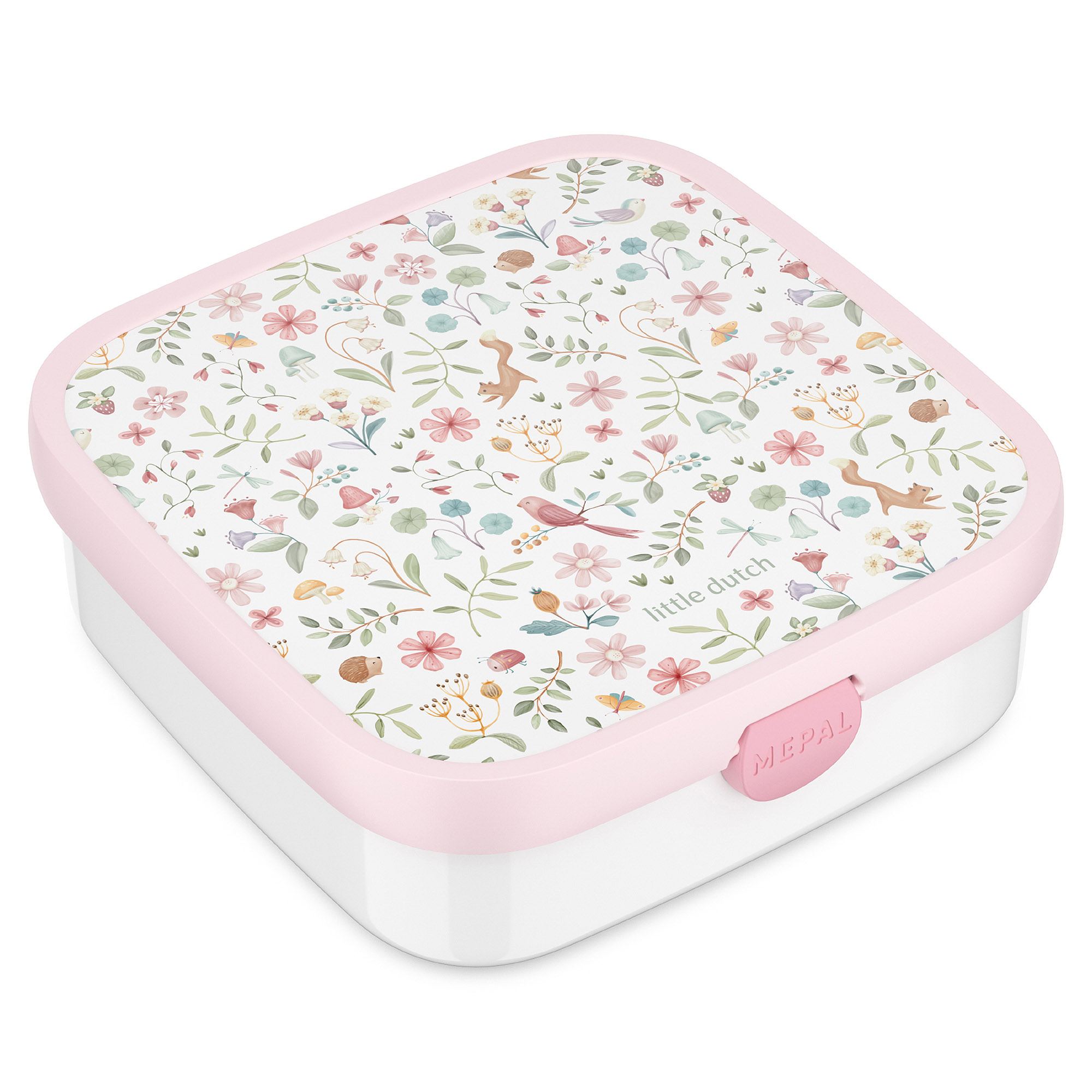 MEPAL Brotdose CAMPUS groß 1,3 Liter 2 Bento-Einsätze LITTLE DUTCH Fairy Wonders