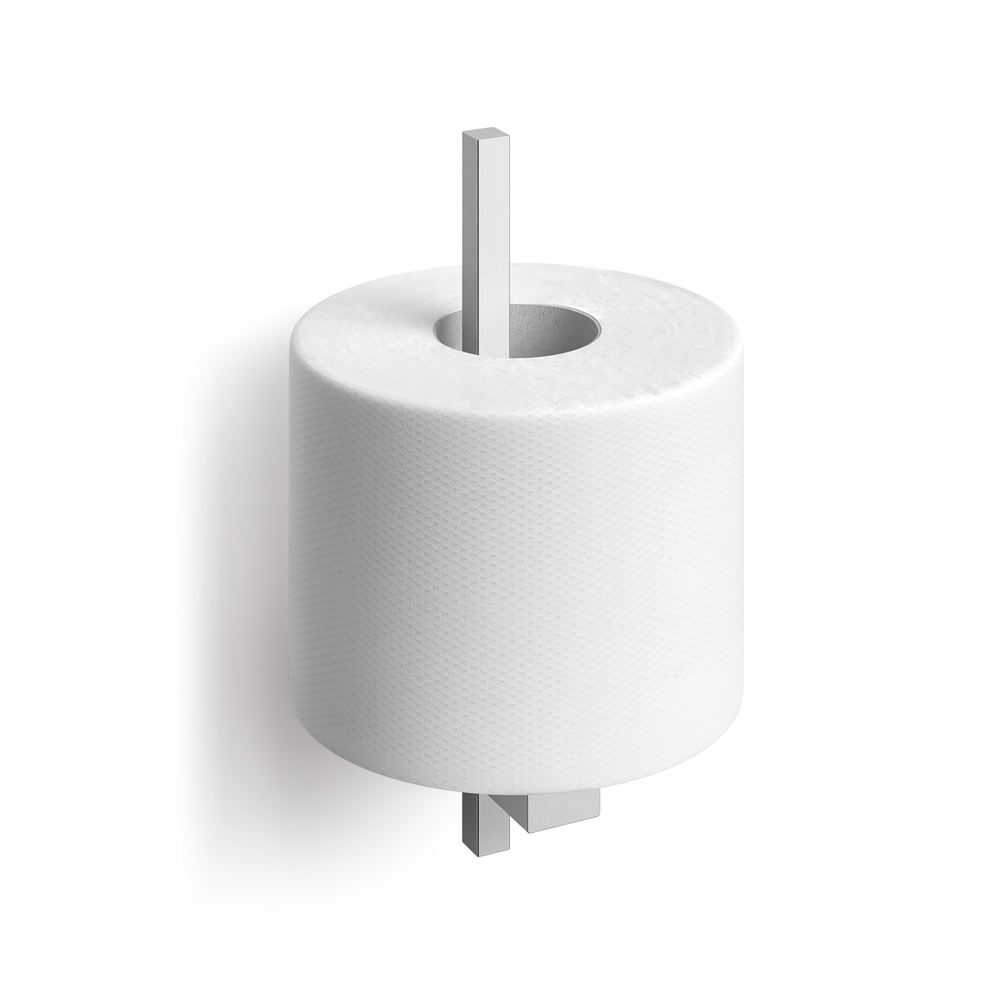 ZACK Ersatz-Toilettenpapierhalter CARVO aus Edelstahl mattiert