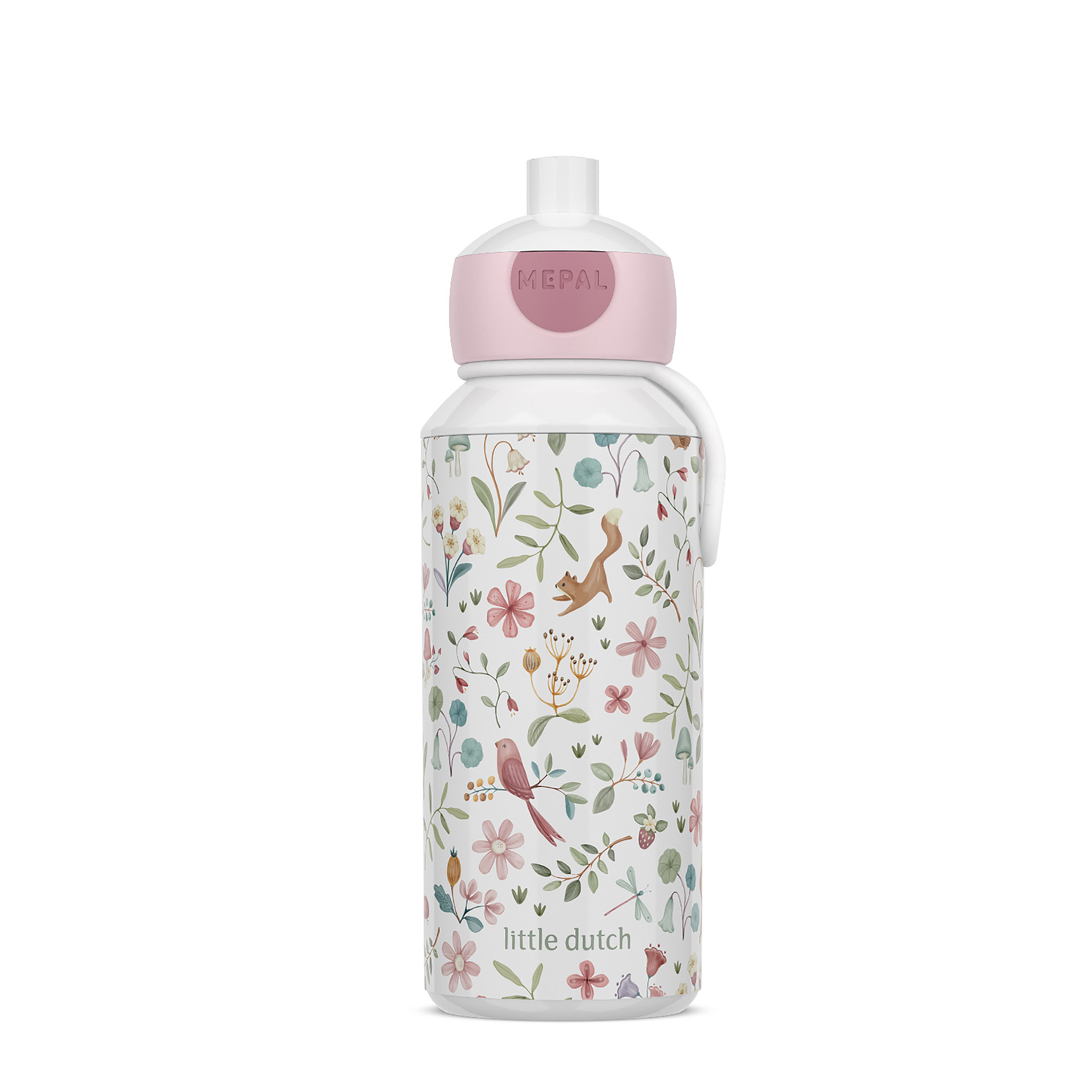 MEPAL Pop-up-Trinkflasche für Kinder CAMPUS 0,4 Liter LITTLE DUTCH Fairy Wonders