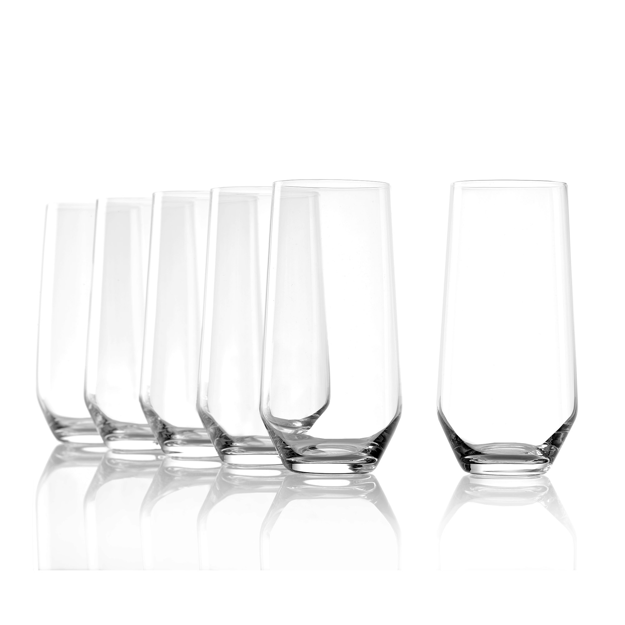STÖLZLE LAUSITZ Serie QUATROPHIL / REVOLUTION Longdrinkglas 6 Stück Inhalt 390 ml