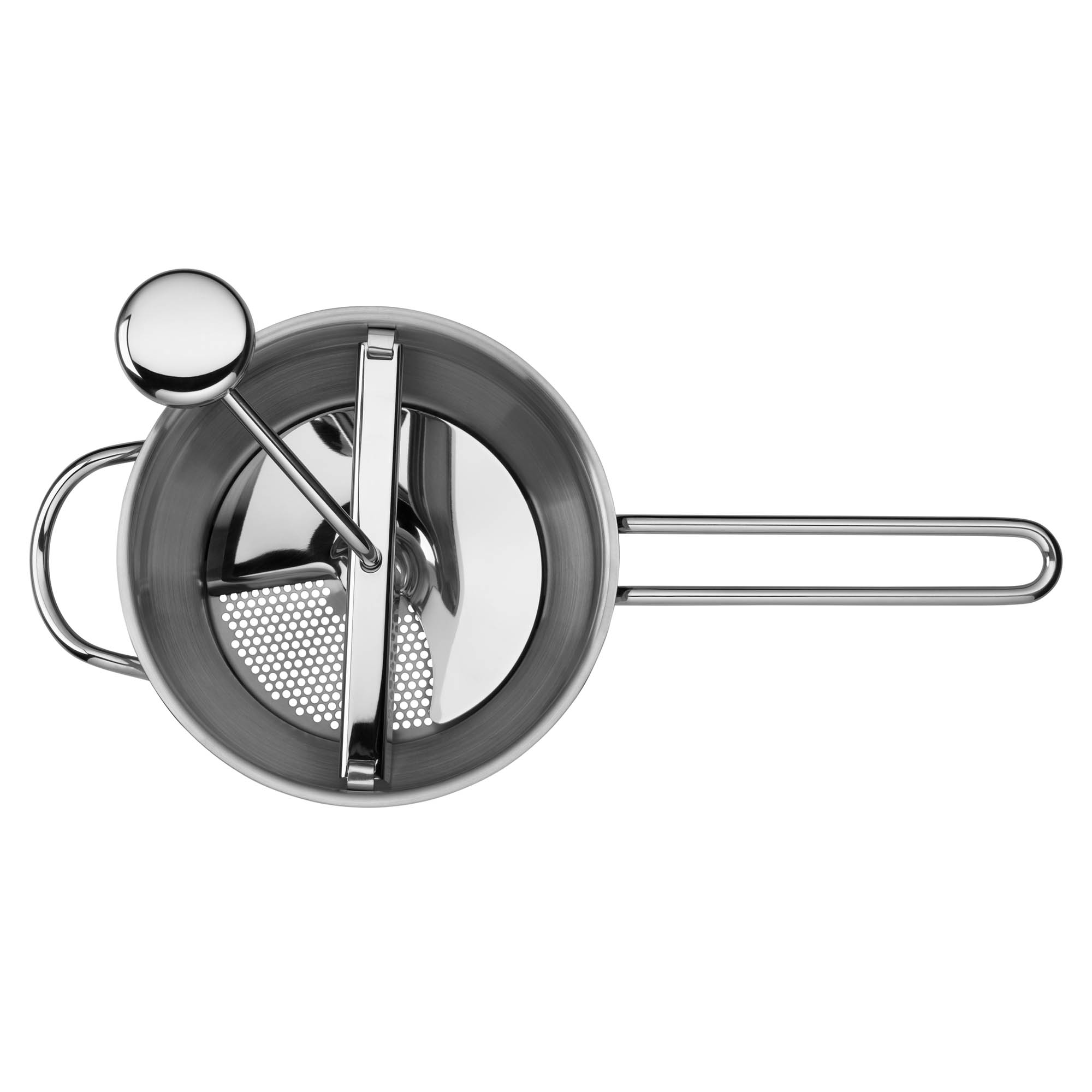 WMF Passiermühle GOURMET aus Cromargan mit 3 Scheiben 2mm, 3mm, 5mm