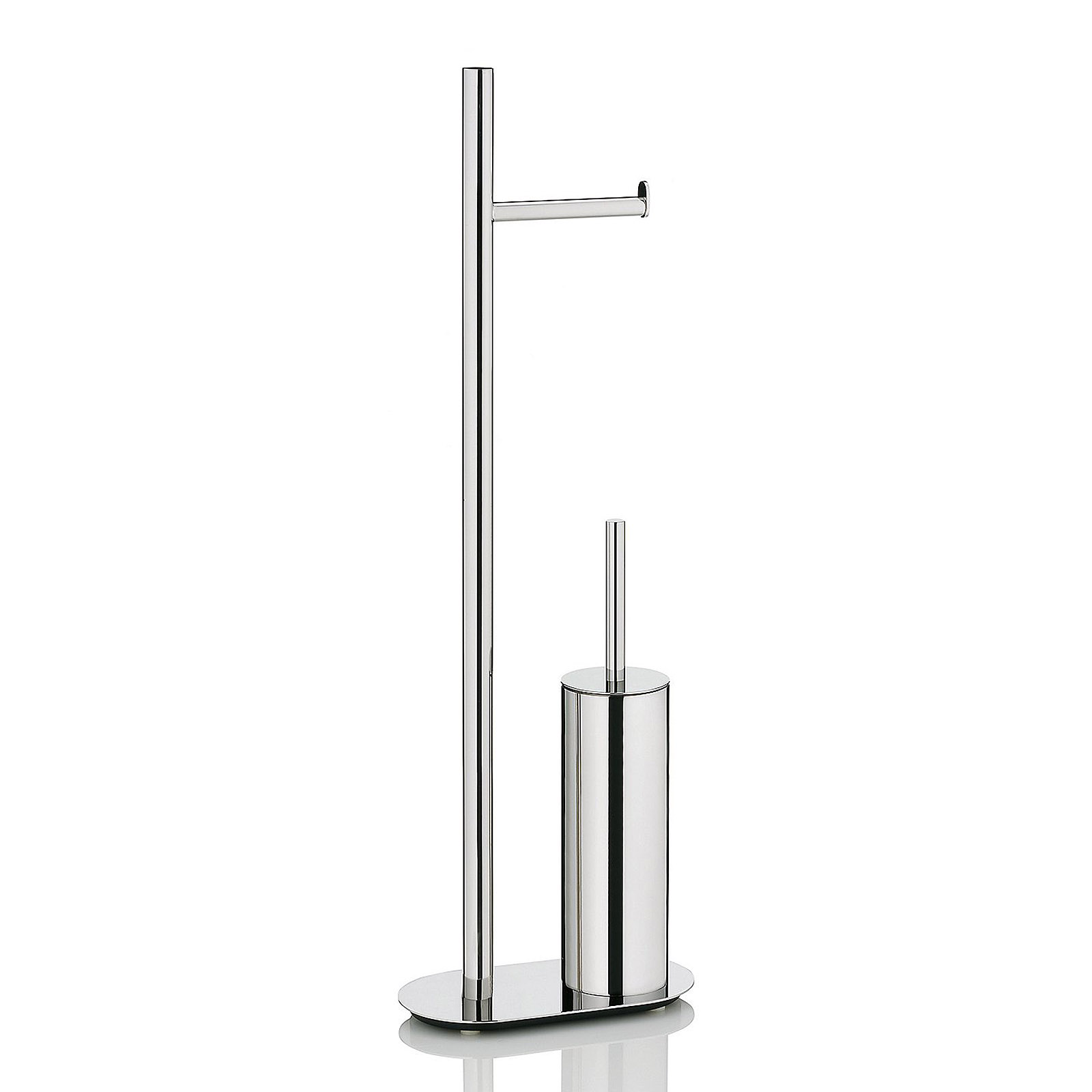 KELA Toilettengarnitur Toilettenbutler LUCIDO aus Edelstahl 76,5 cm hoch