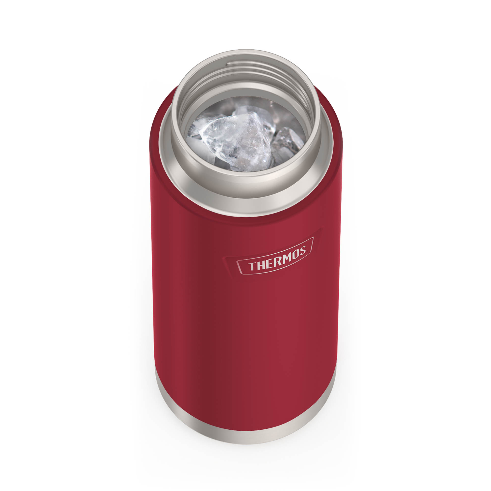 THERMOS Isolierflasche ICON BEVERAGE BOTTLE 0,71 L Edelstahl doppelwandig berry