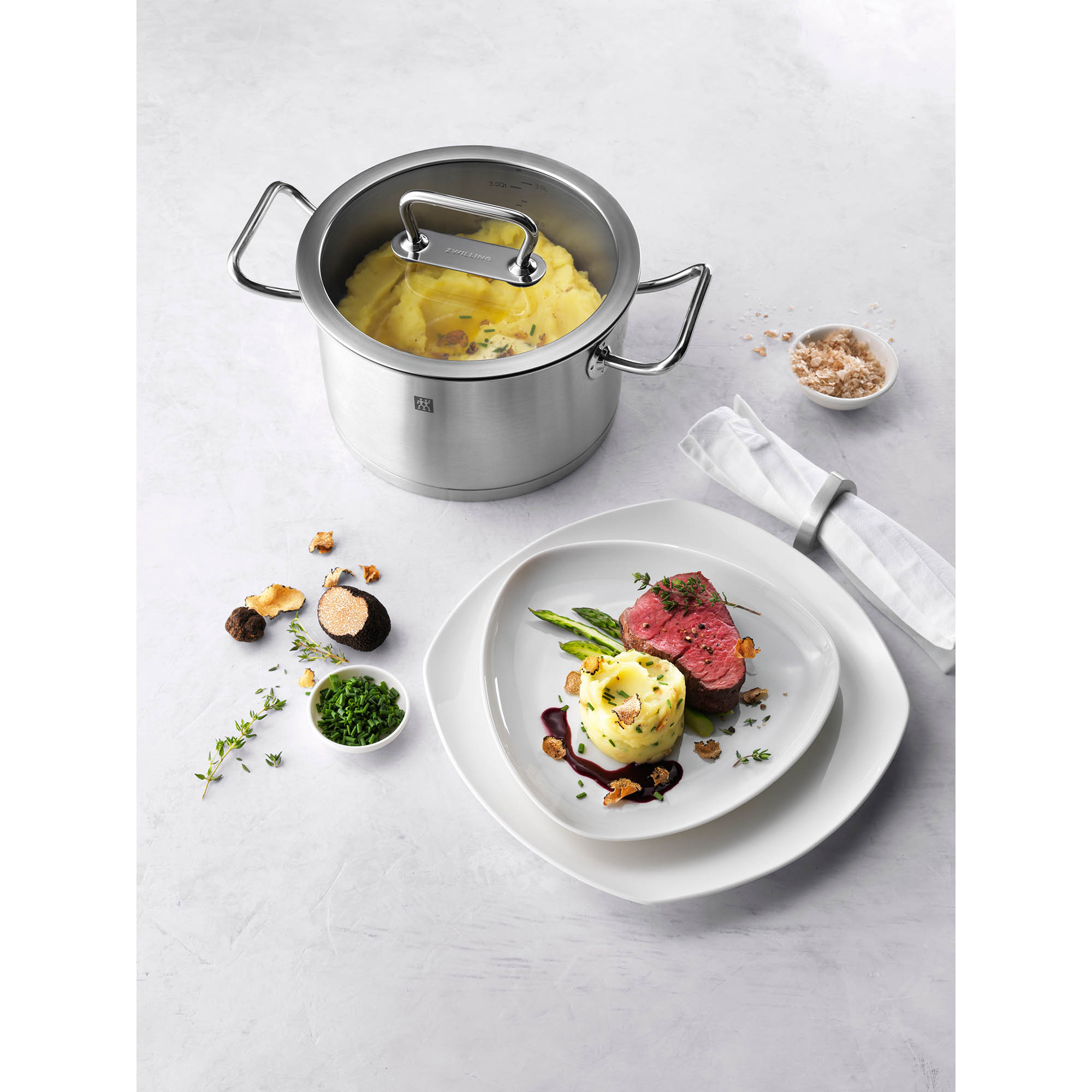 ZWILLING Serie PRO Bratentopf 20 cm 3,0 Liter INDUKTION
