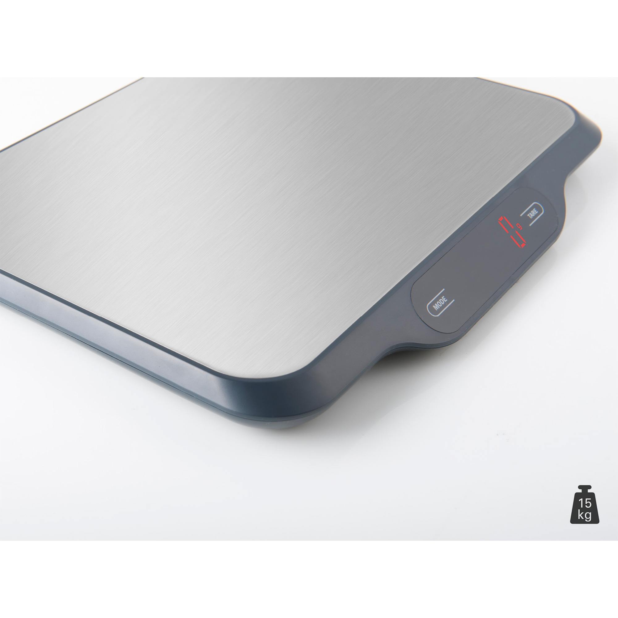 WEIS digitale Profi-Küchenwaage digitale Backwaage bis 15 kg