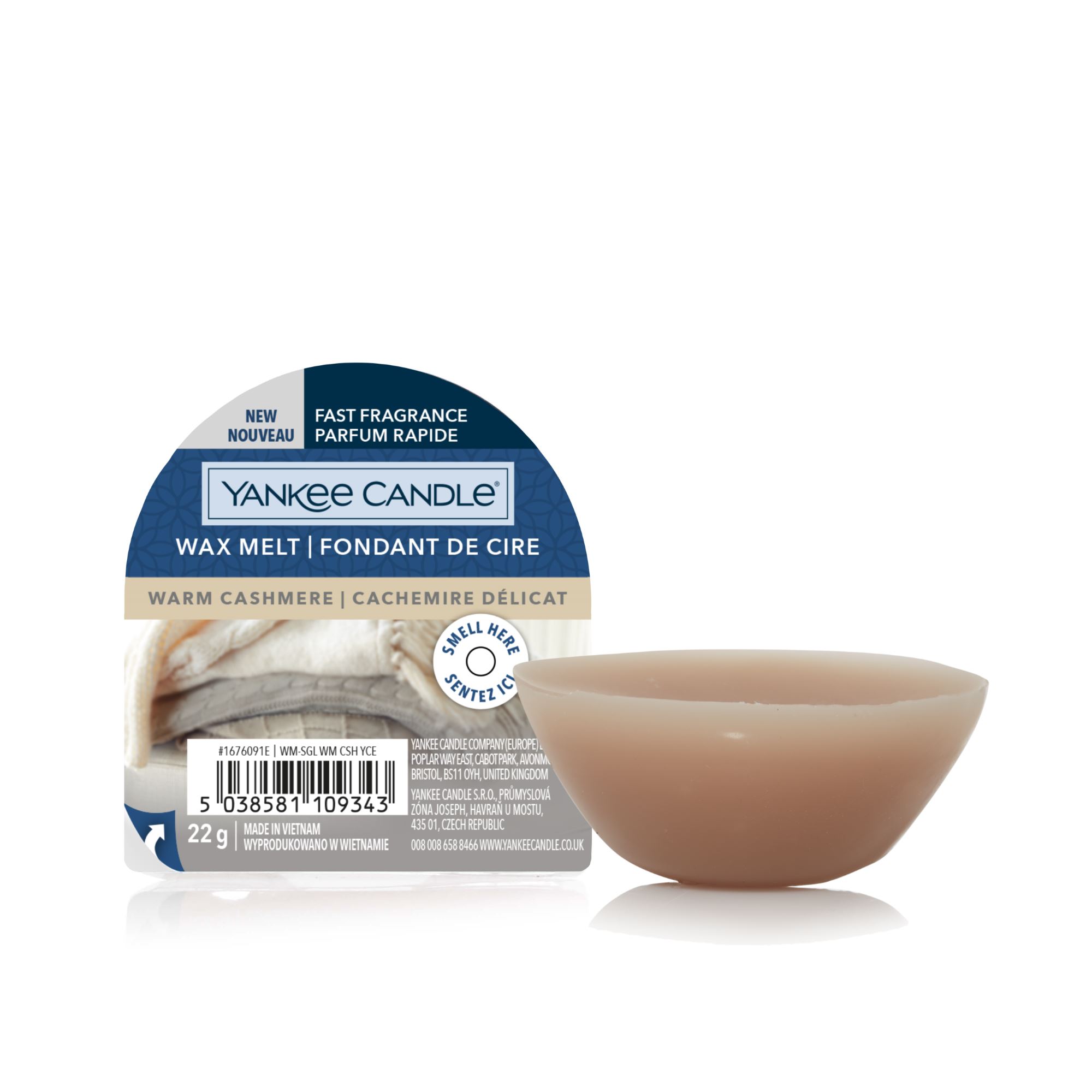 YANKEE CANDLE Wax Melt WARM CASHMERE 22 g Duftwachs