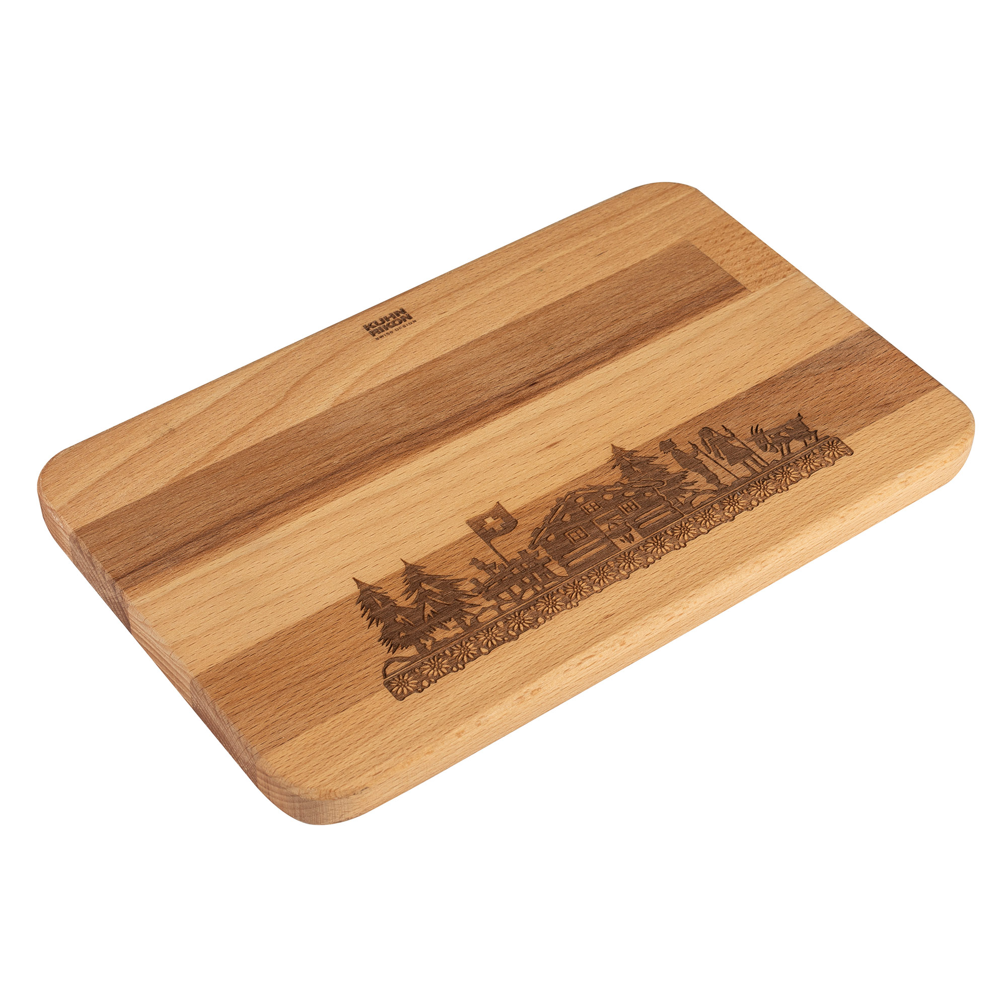 KUHN RIKON Schneidebrett ALPWEIDE aus Buchenholz 17 x 27 cm