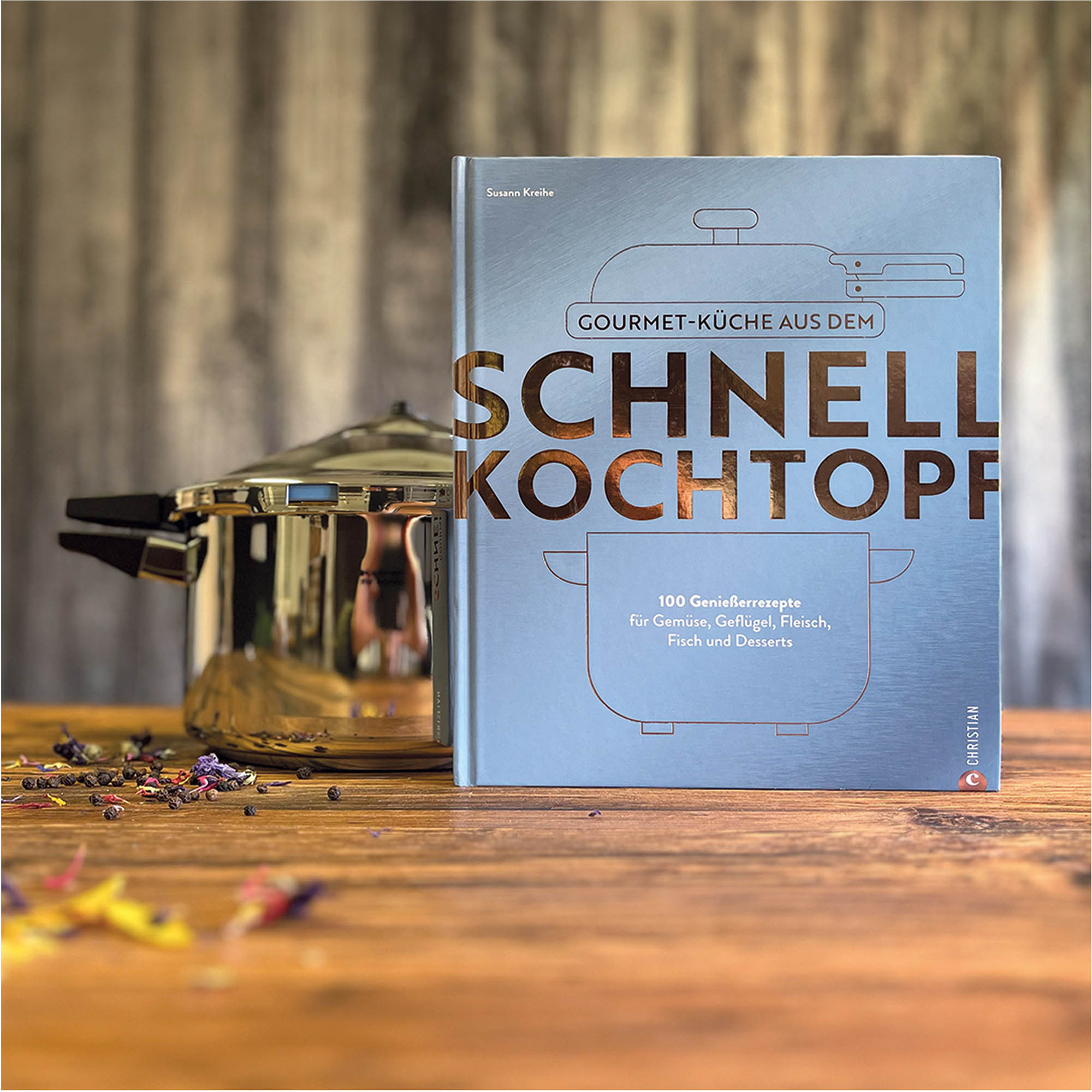 KUHN RIKON Kochbuch GOURMET-KÜCHE AUS DEM SCHNELLKOCHTOPF von Susann Kreihe