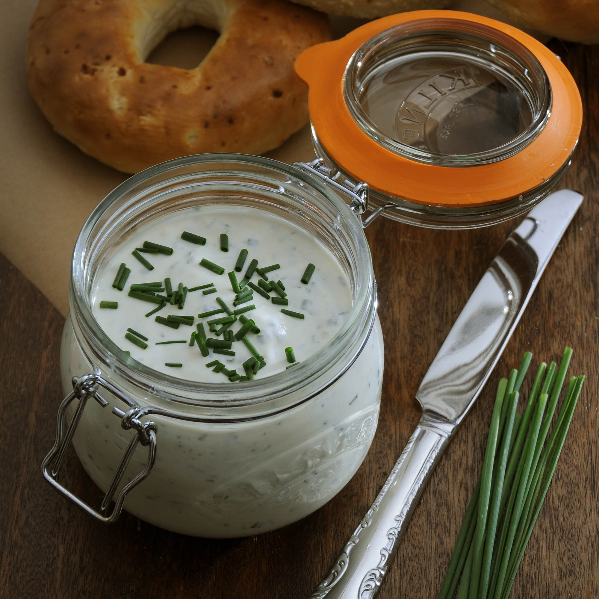 KILNER swing top jar round 0.5 litre storage jar preserving jar