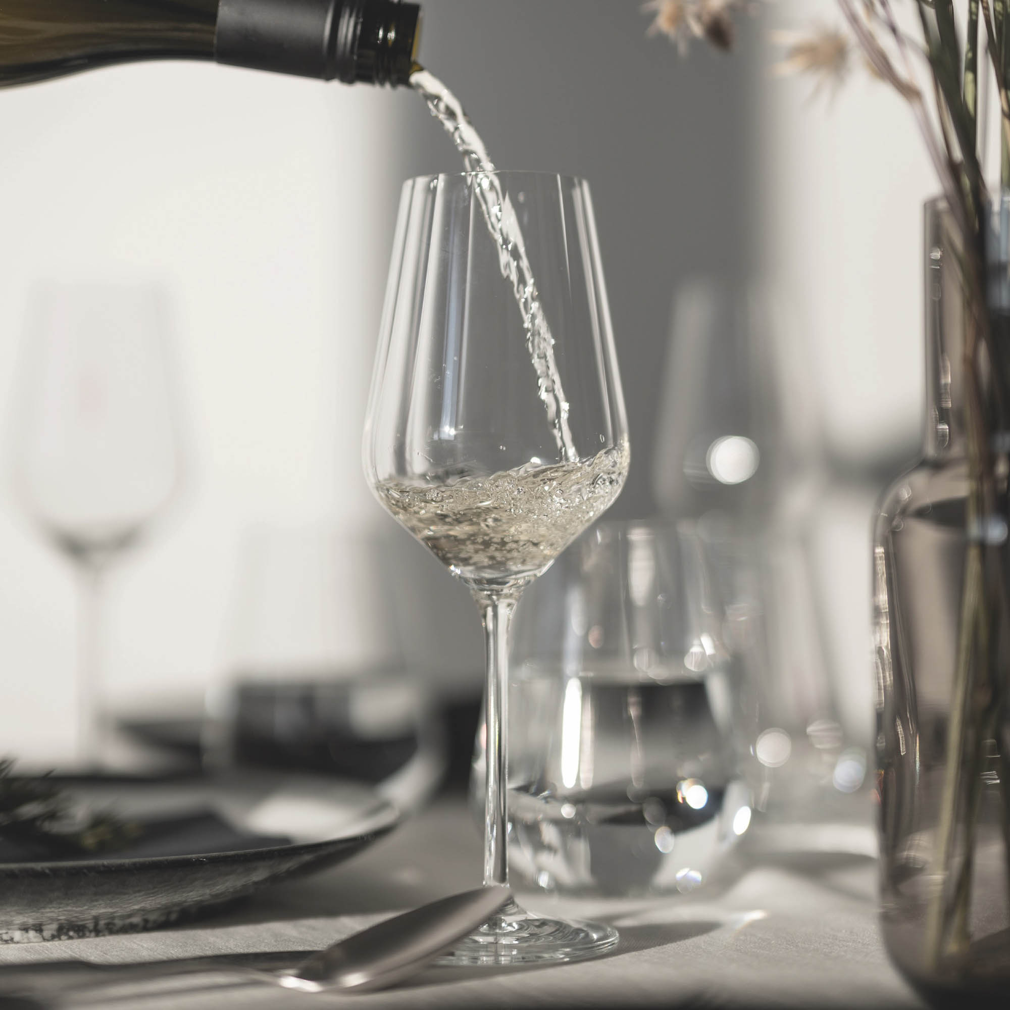 RITZENHOFF white wine glass STERNSCHLIFF #2 in a set of 2 Contents 380 ml