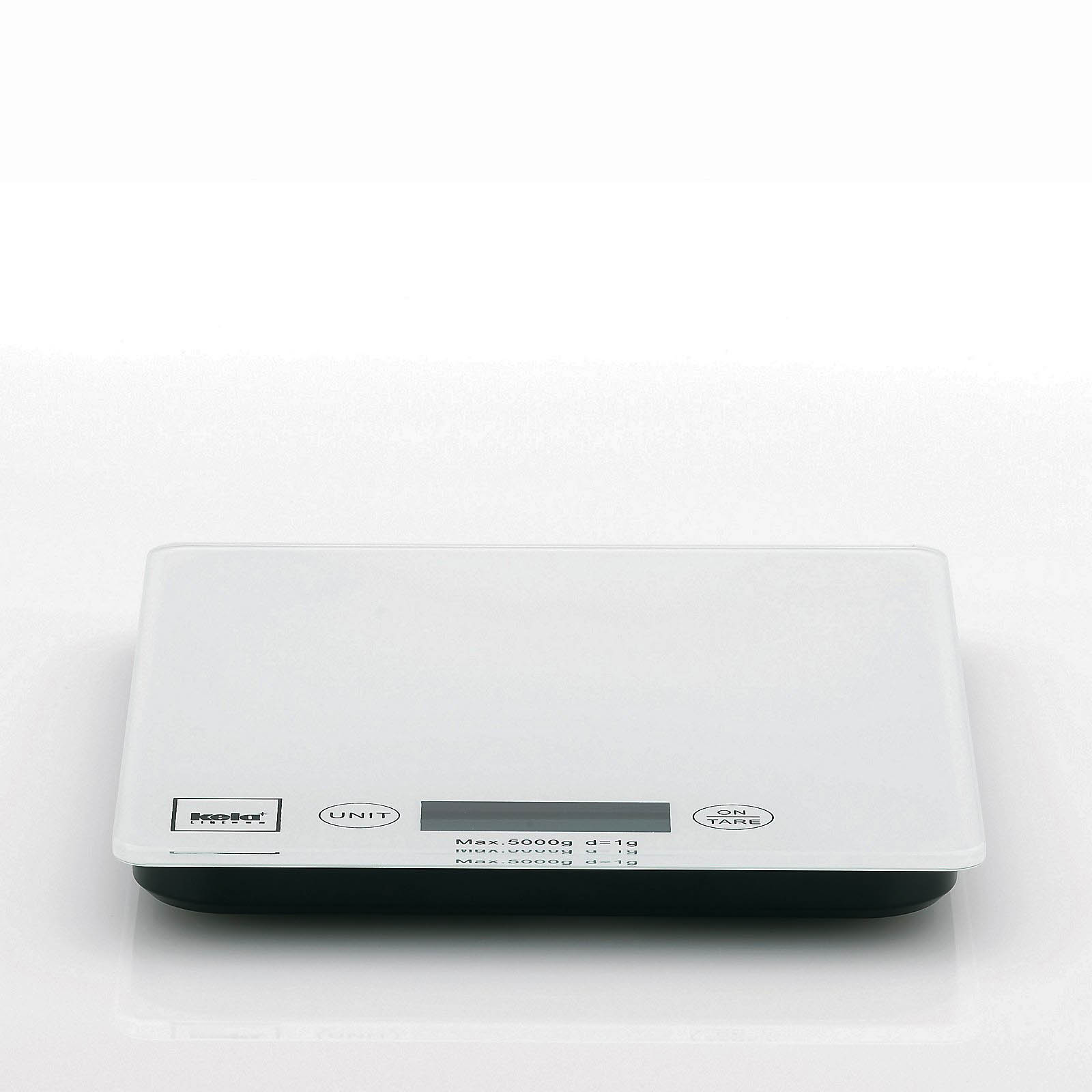 KELA Digitale Küchenwaage PINTA weiß