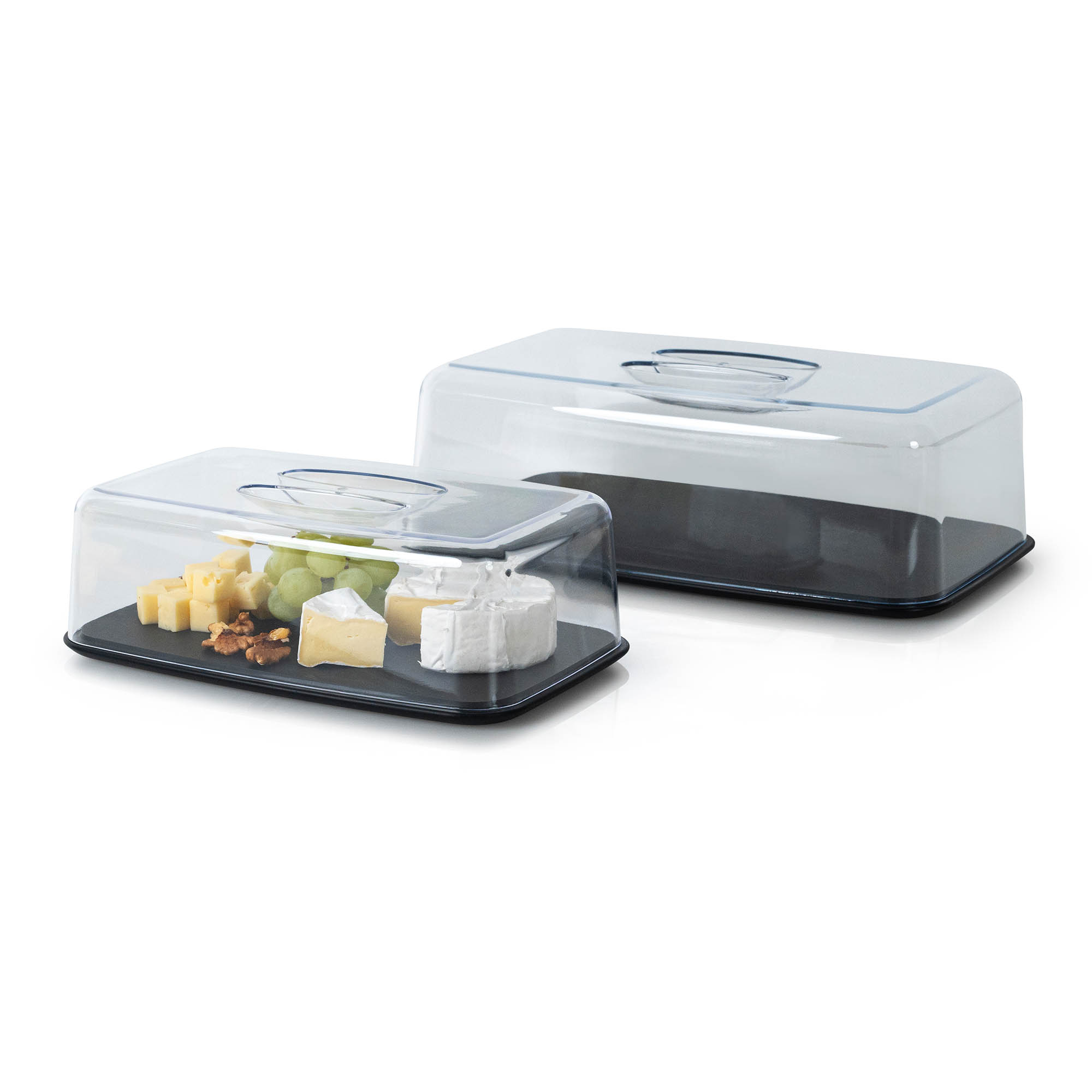 CONTINENTA Cheese Dome, rectangular, 34 x 21 cm, made from DURACORE and plastic
