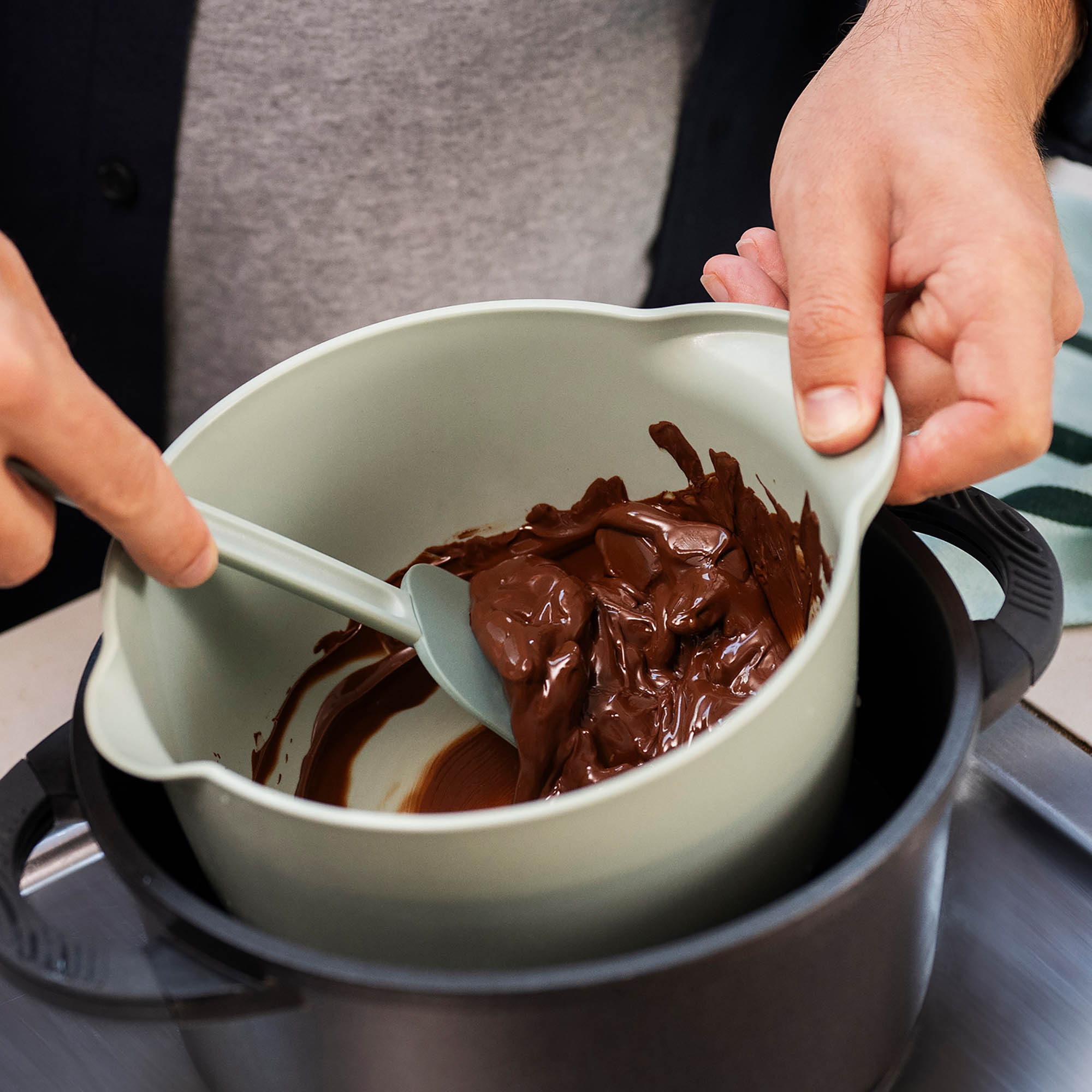 MEPAL dough scraper CHEF IT large 26.7 cm navy (navy blue)