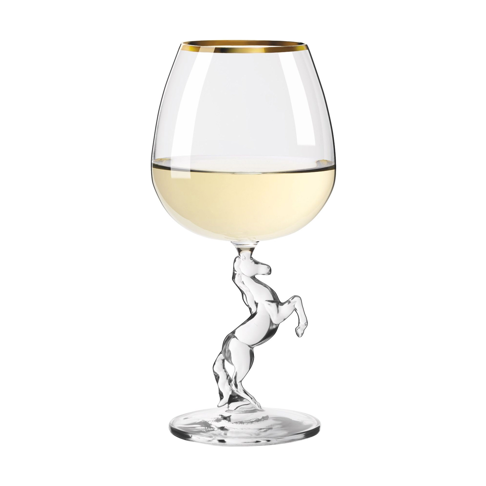 RITZENHOFF cocktail glass REITKRISTALL with gold rim 417 ml