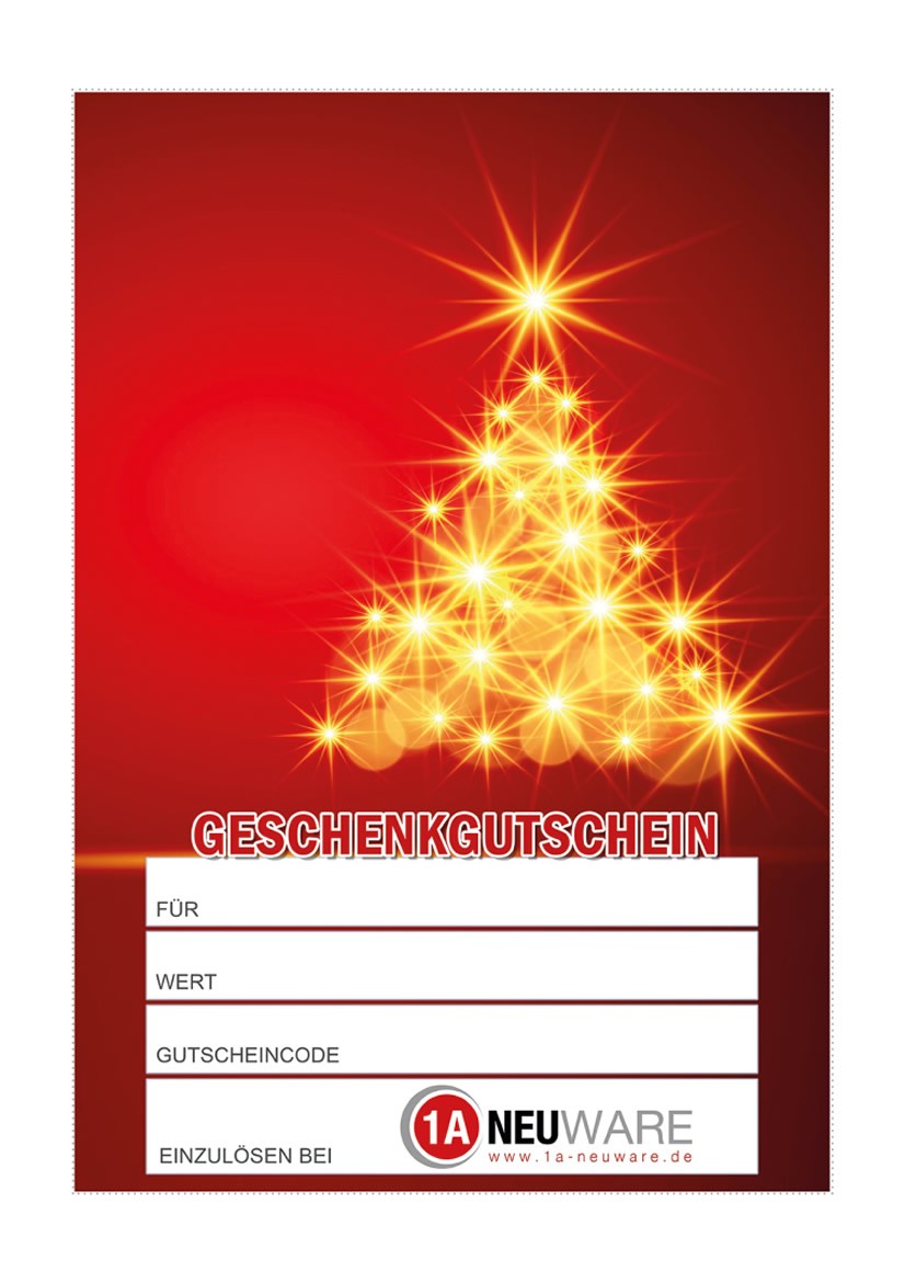 Geschenkgutschein zum Ausdrucken