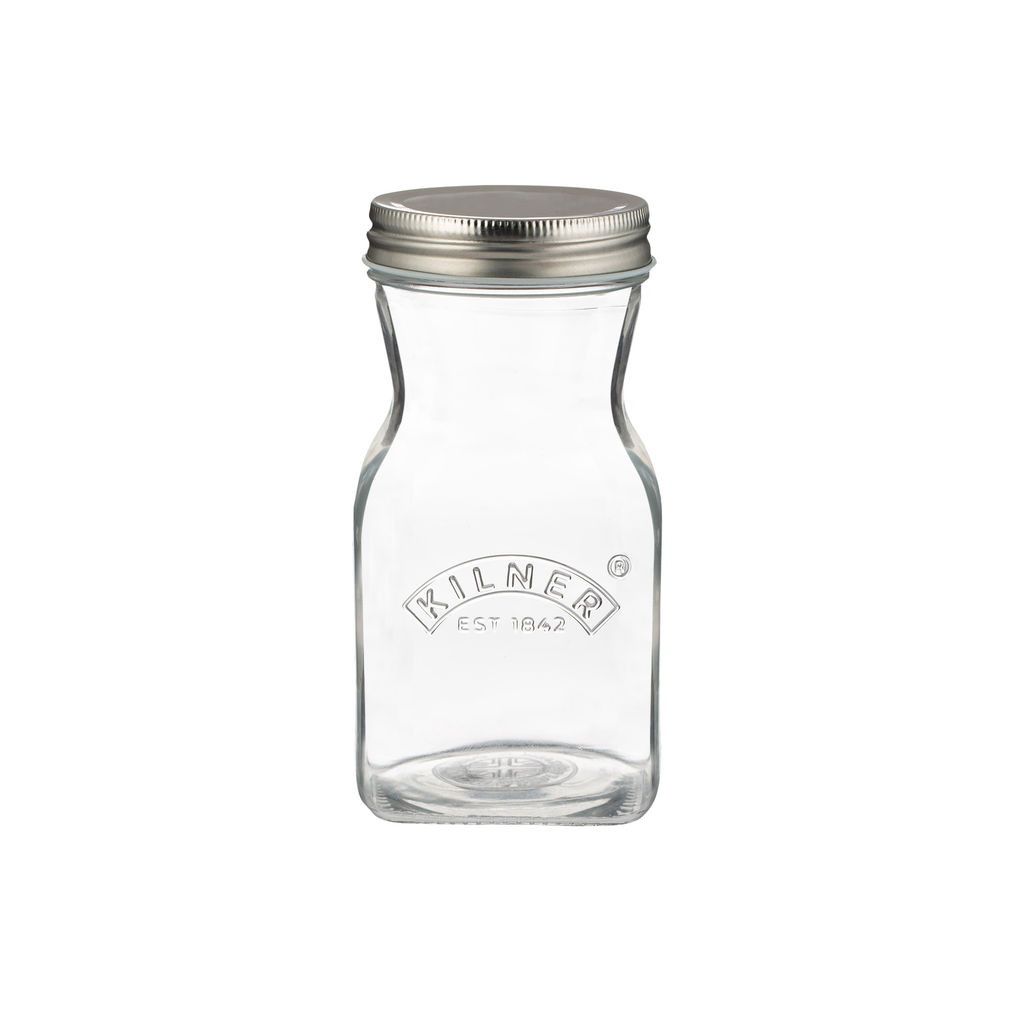 KILNER Saftflasche Saucenflasche aus Glas mit Schraubverschluss 0,5 Liter
