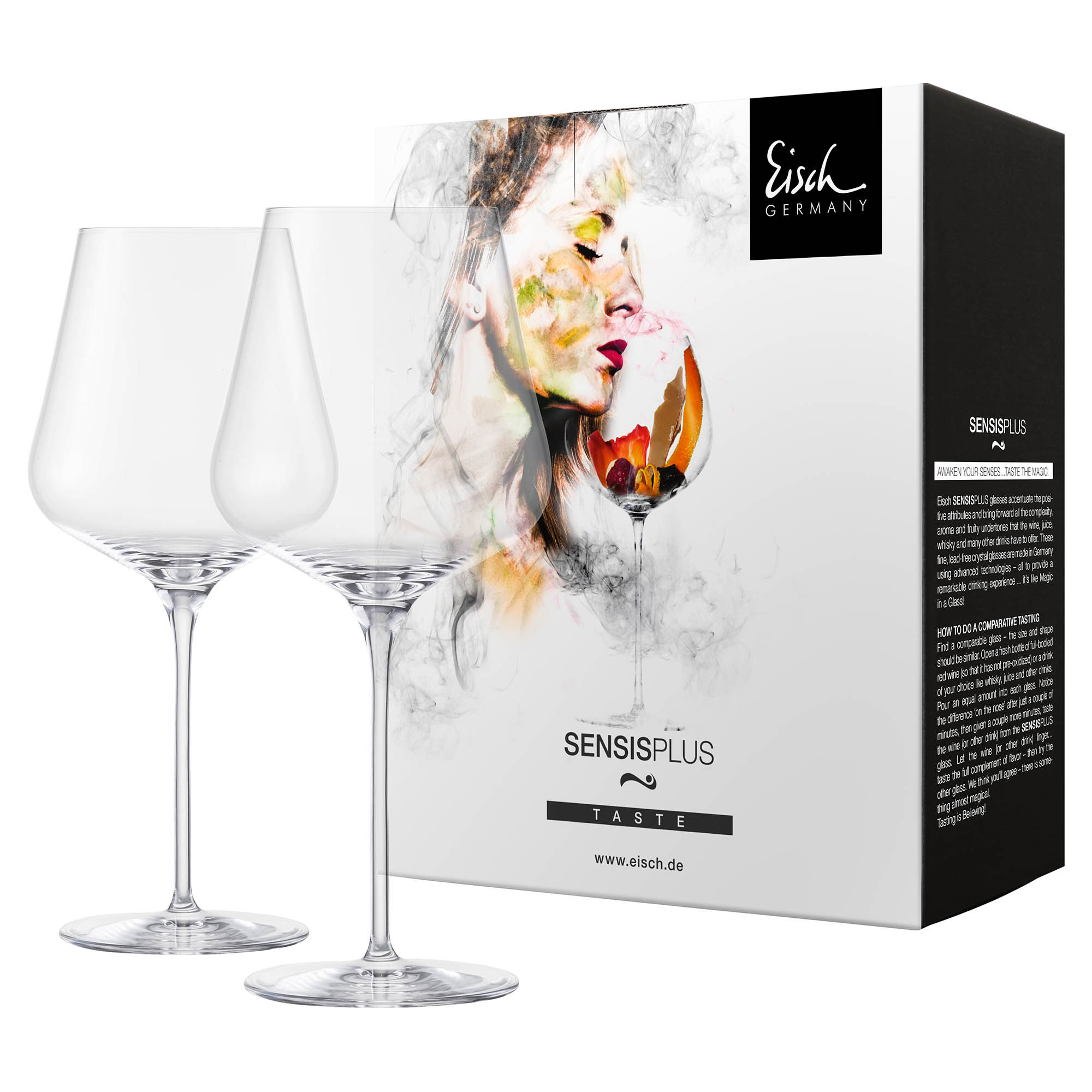 EISCH Serie SKY SENSISPLUS Burgunderglas 2 Stück im Set 710 ml Rotweinglas