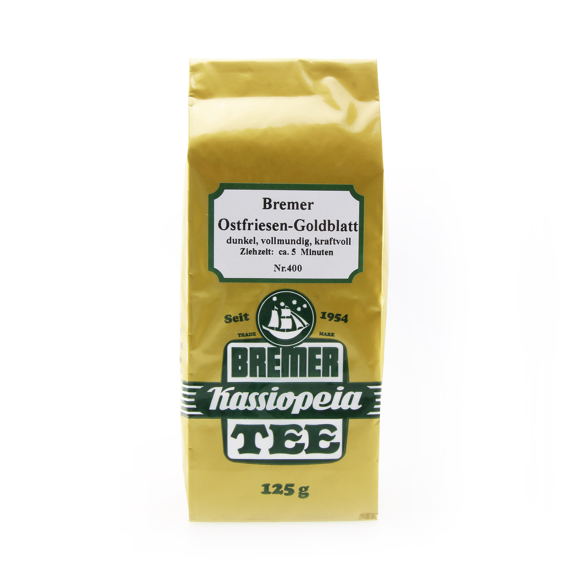 KASSIOPEIA Tee BREMER OSTFRIESEN-GOLDBLATT 125 g