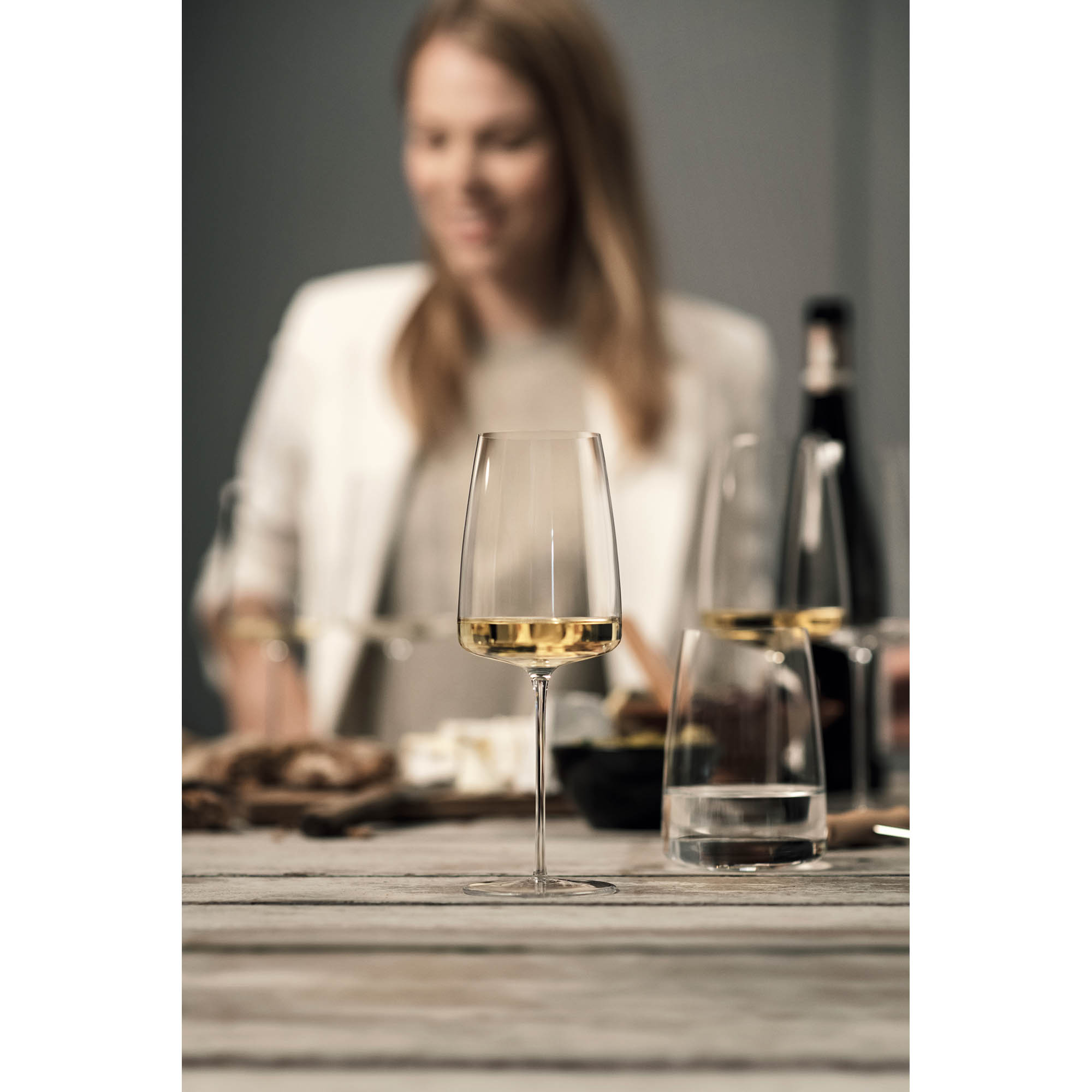 ZWIESEL GLAS SIMPLIFY wine glass series fruity & fine mouth-blown 2 pieces 555 ml