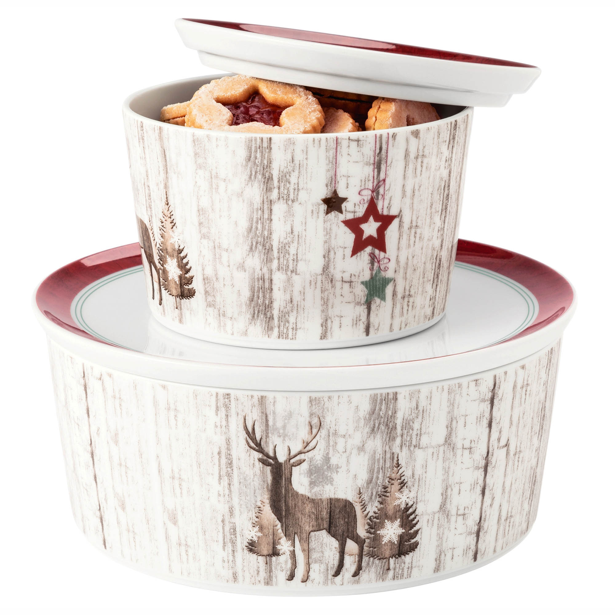 Seltmann Weiden LIFE CHRISTMAS 25912 Tin with lid 14 cm biscuit tin