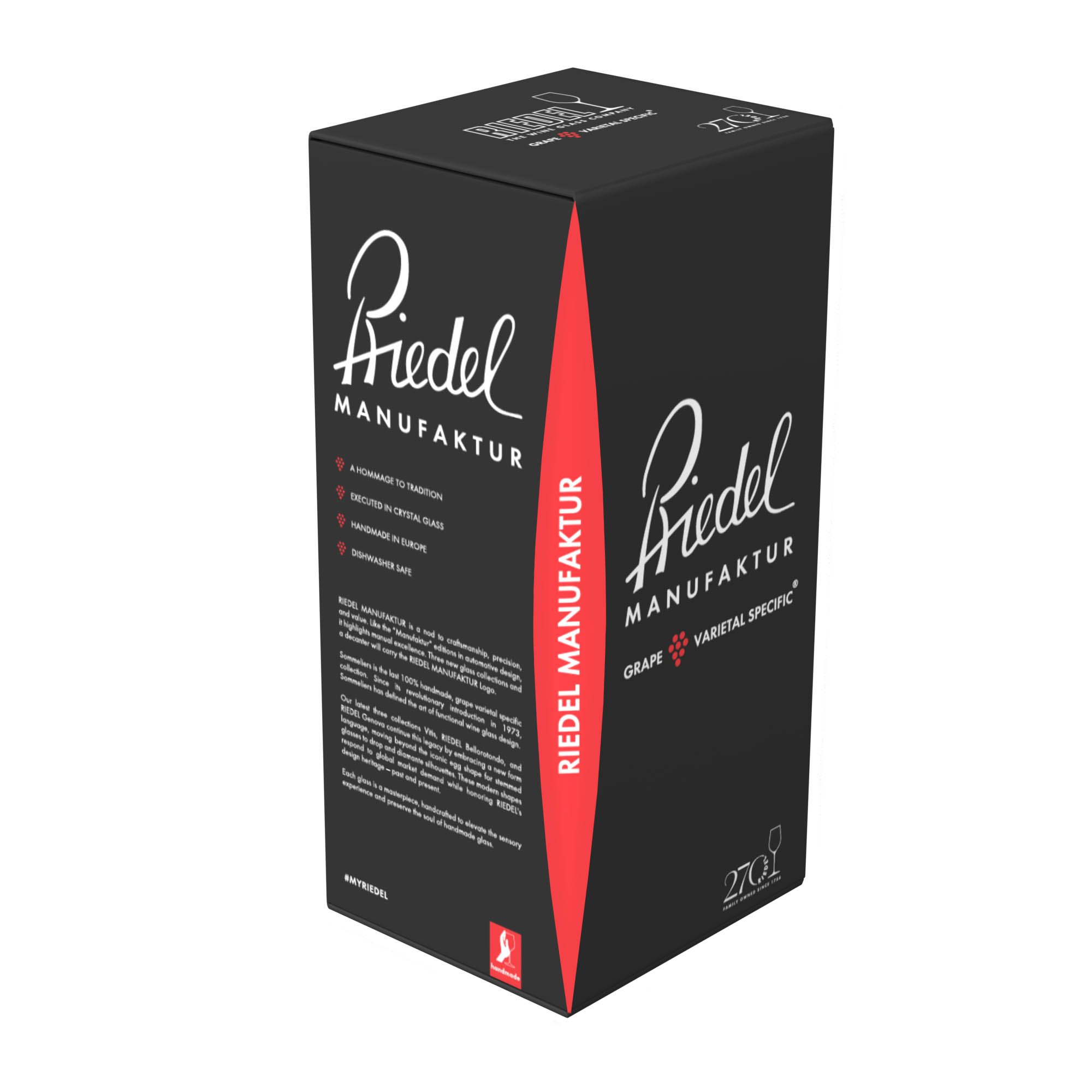 RIEDEL Manufaktur Serie BELLOROTONDO Rotweinglas Inhalt 480 ml