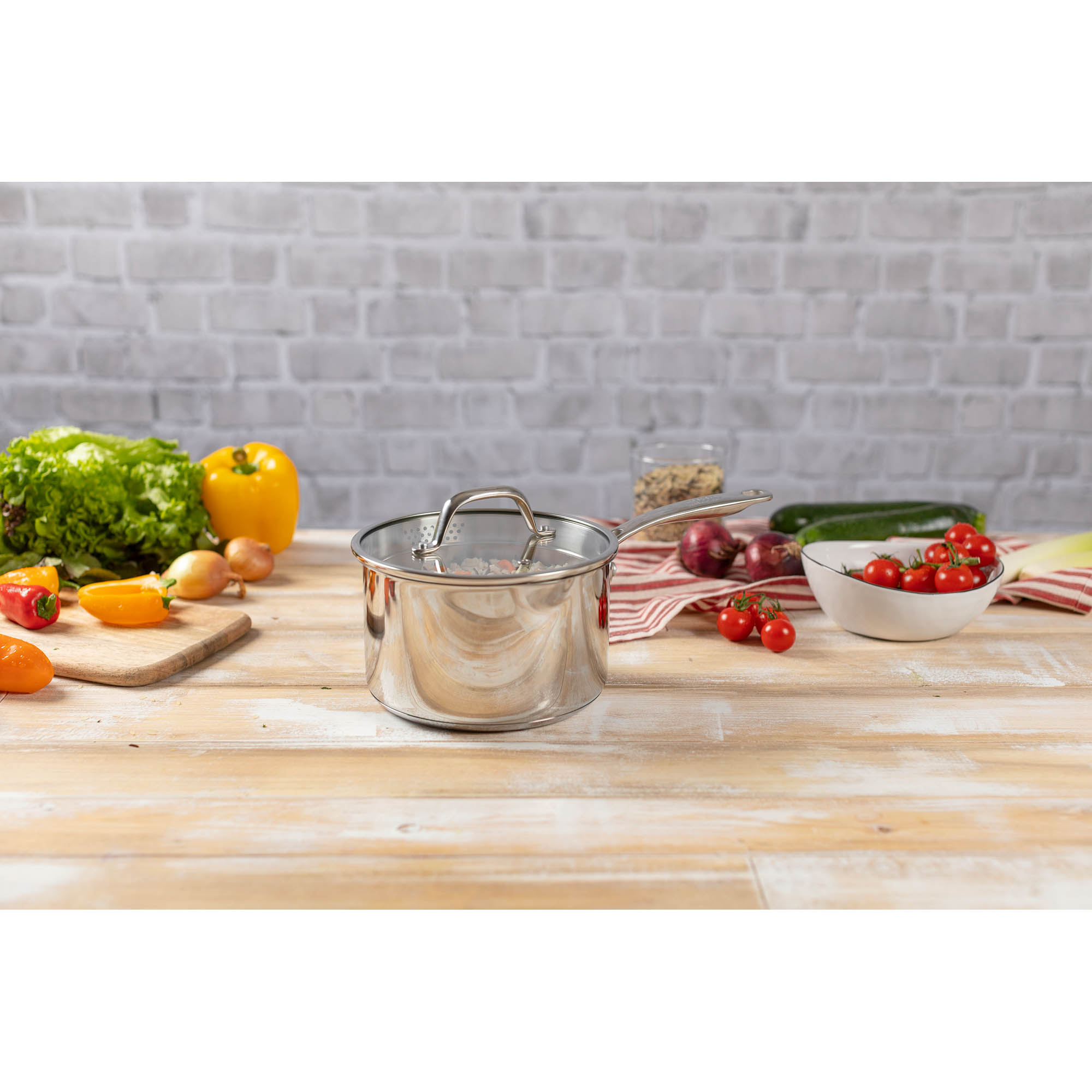 KUHN RIKON ALLROUND PLUS saucepan with glass lid 16 cm 1.9 litres INDUCTION