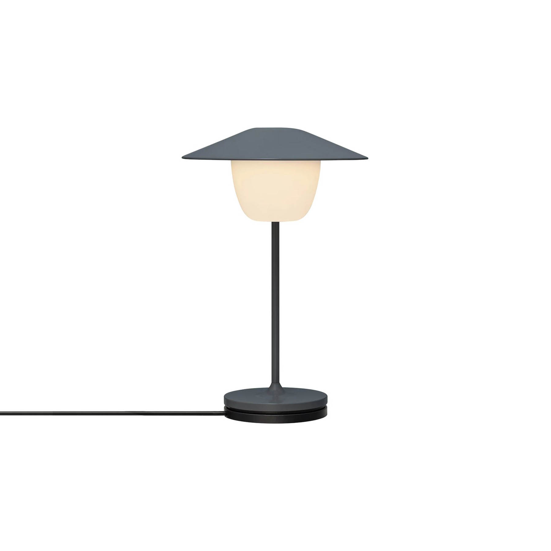 BLOMUS Mobile LED light ANI LAMP MINI for indoor and outdoor magnet grey