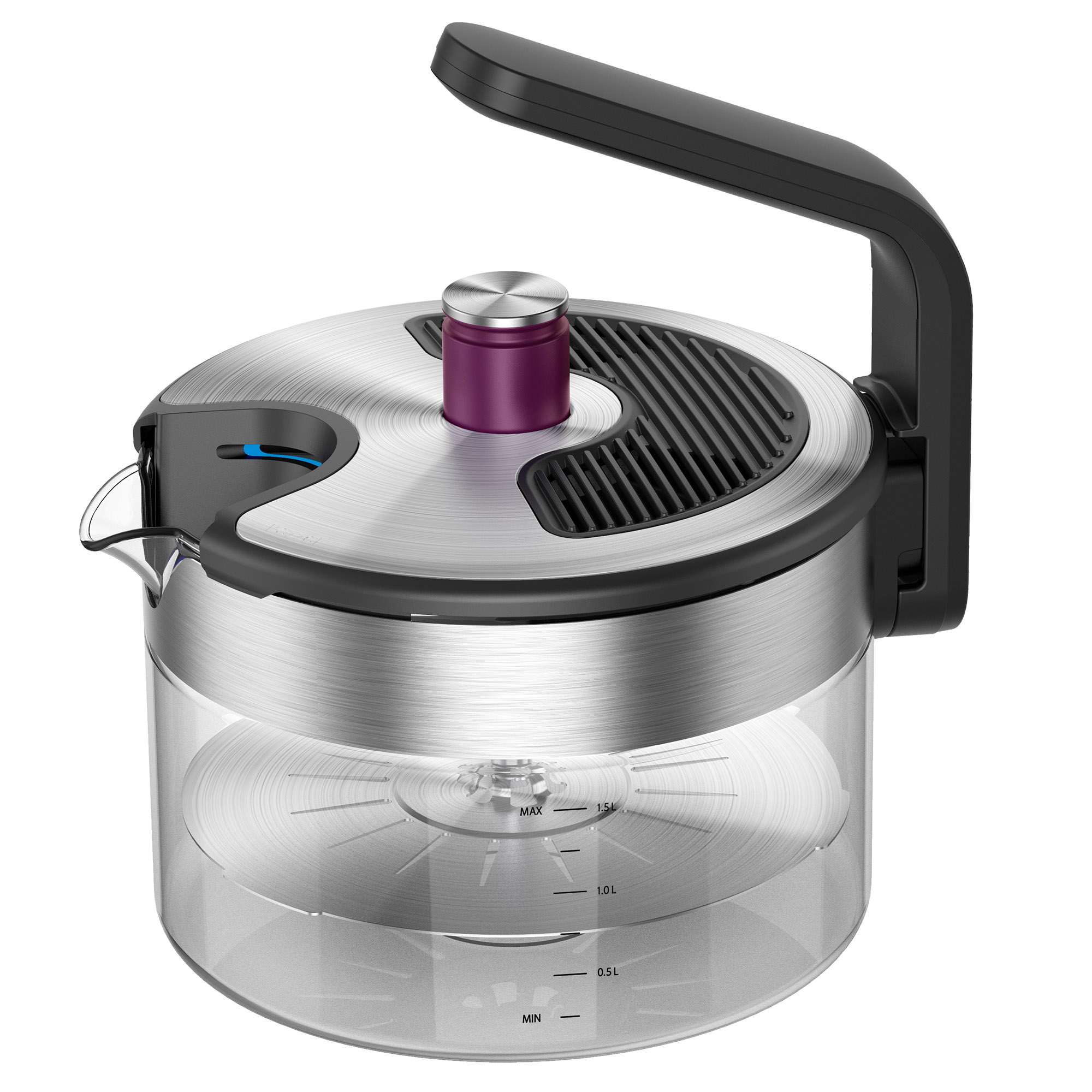 KEZZEL Replacement lid with metal plate for KEZZEL induction kettle