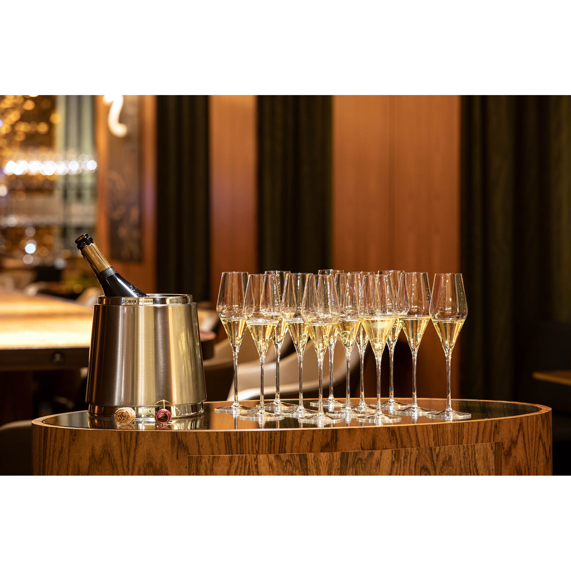 STÖLZLE LAUSITZ Serie QUATROPHIL Champagnerkelch 6 Stück Inhalt 290 ml