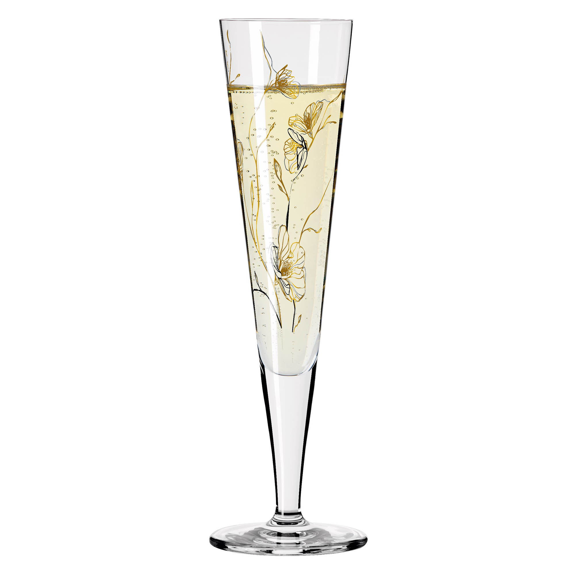 RITZENHOFF Champagnerglas GOLDNACHT No 7 Inhalt 205 ml