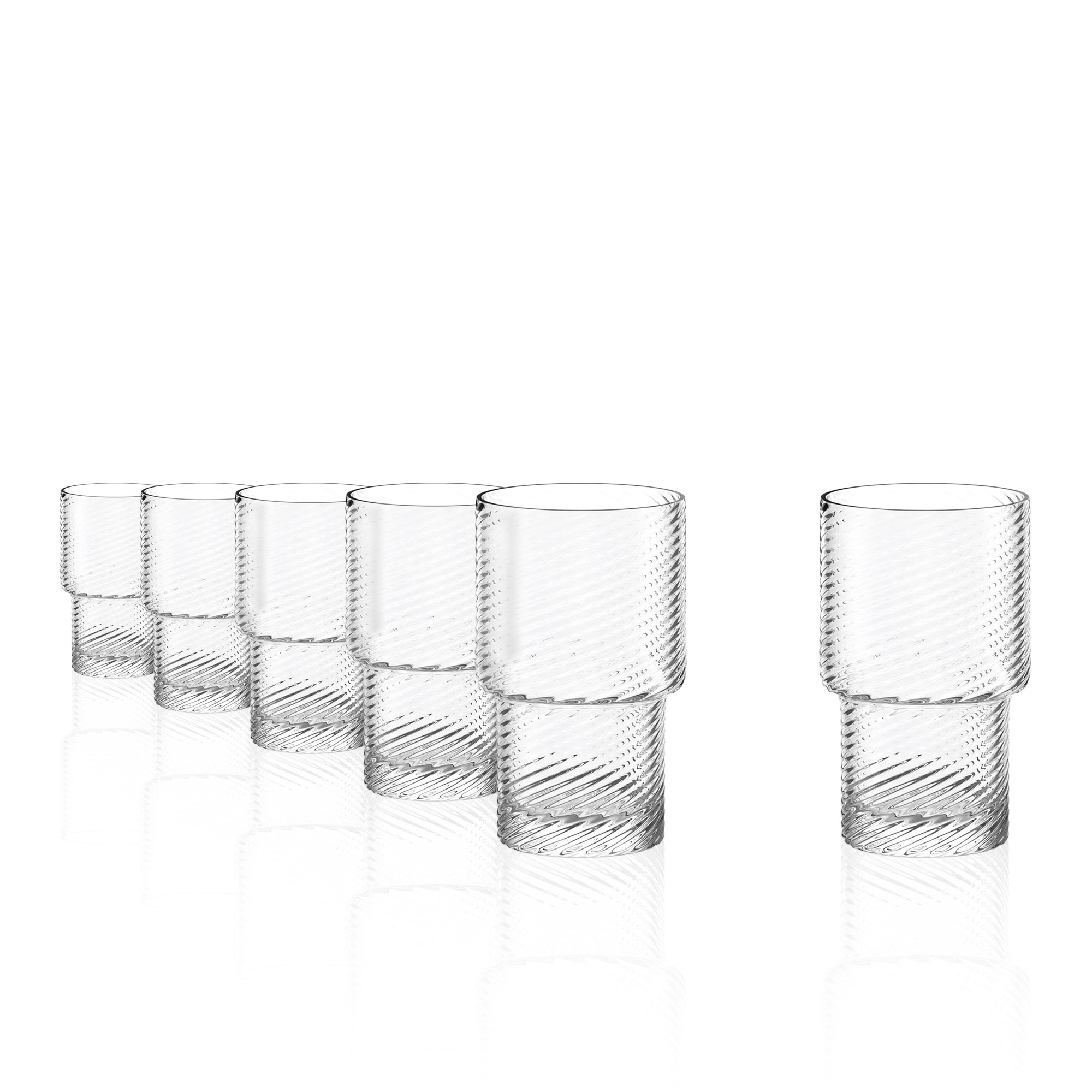STÖLZLE LAUSITZ Bar-Serie BERLIN Universalbecher Universalglas 6 Stück 315 ml