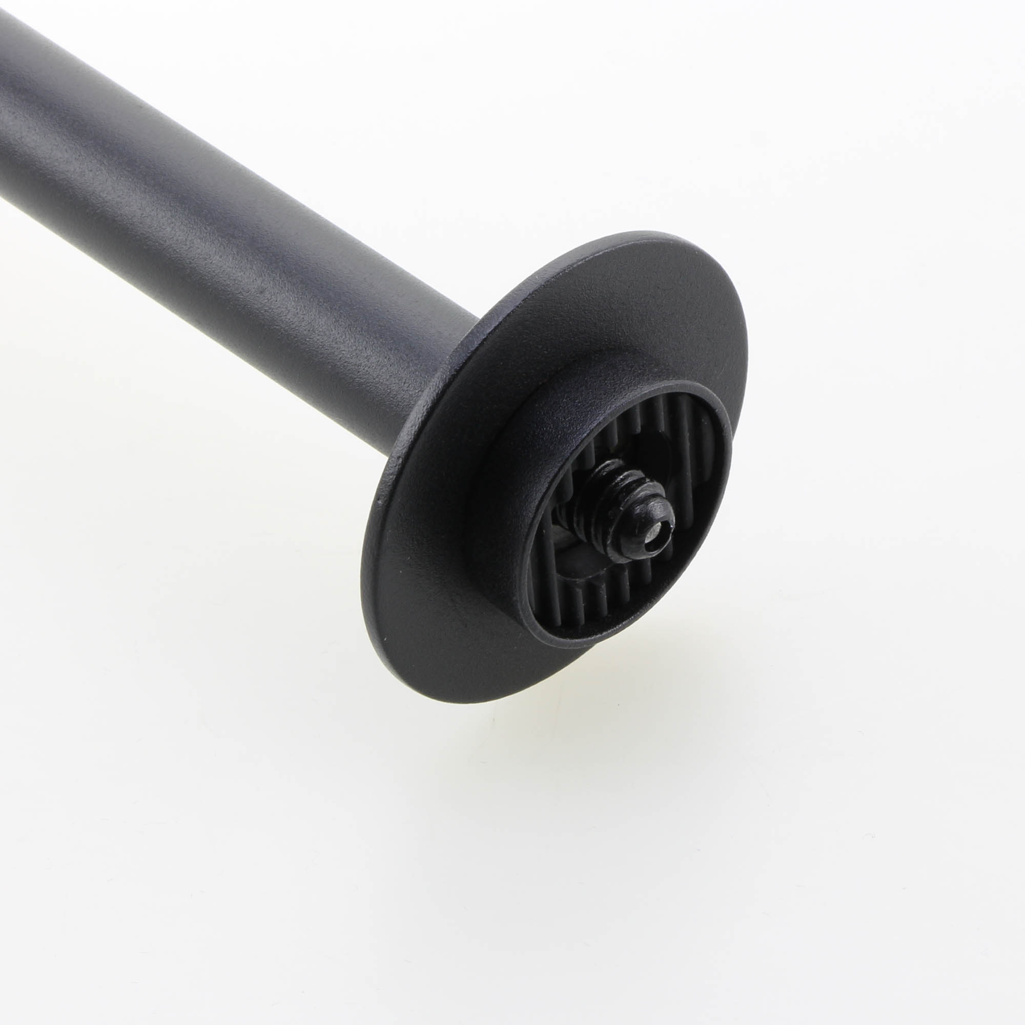 ZACK Ersatz-Bürstengriff für Toilettenbürste SCALA Edelstahl schwarz