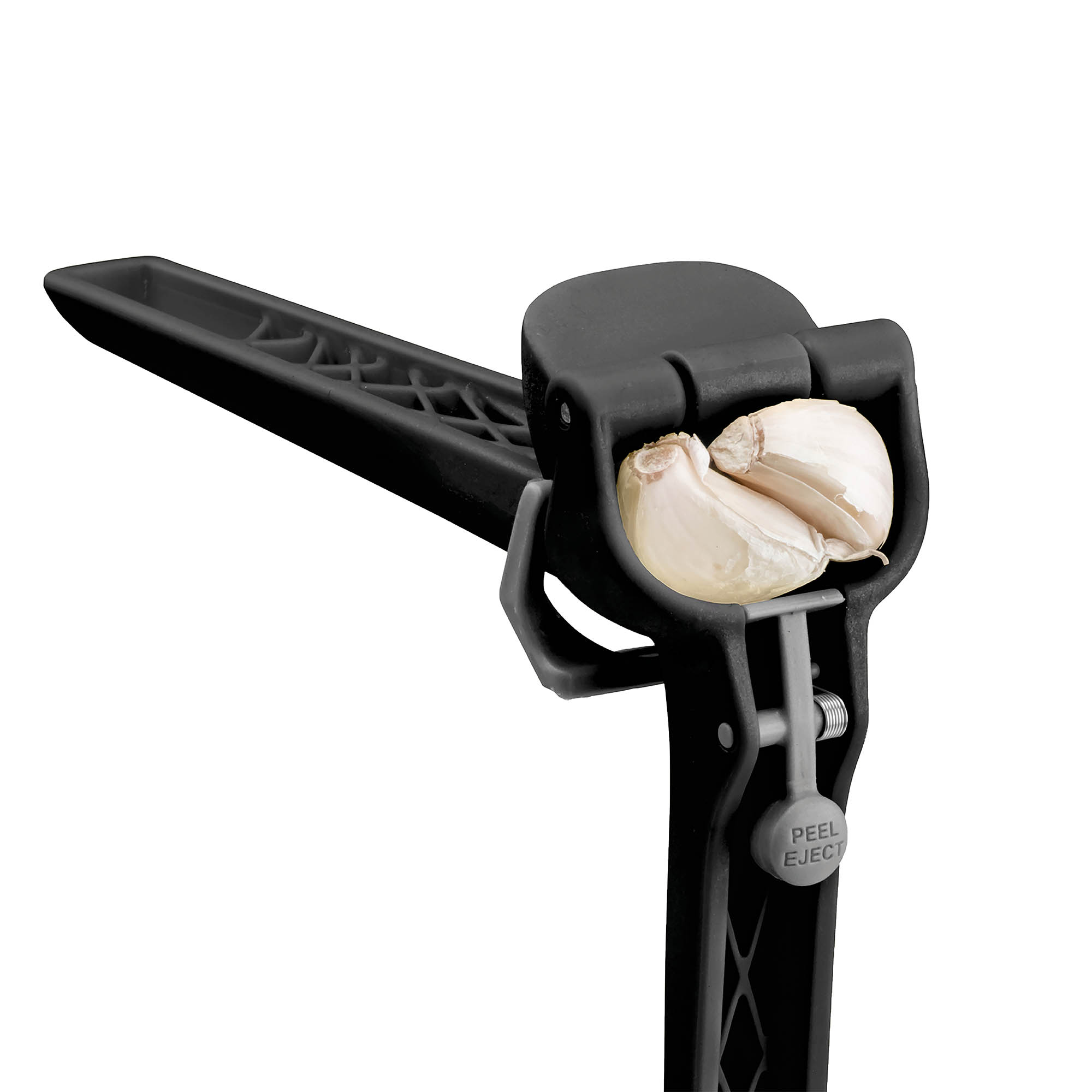 DREAMFARM garlic press with scraper GARJECT LITE black