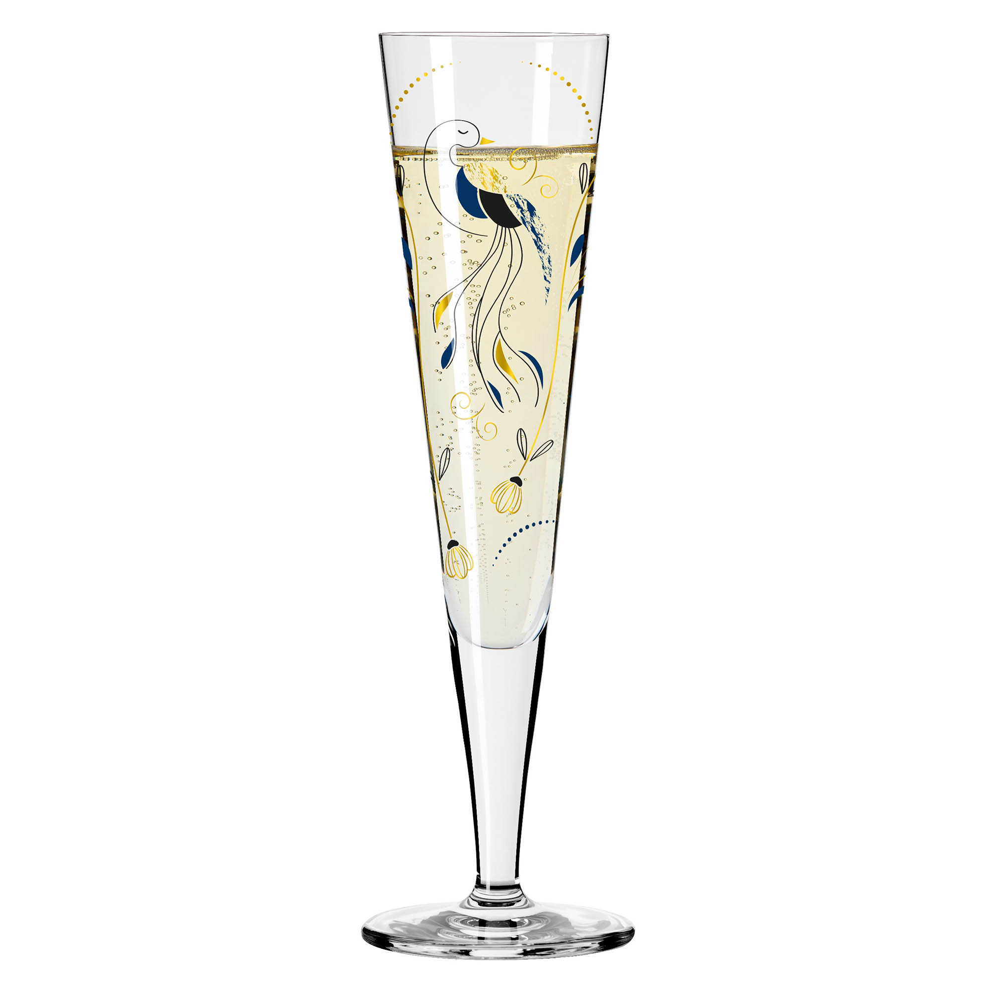 RITZENHOFF Champagnerglas GOLDNACHT No 43 Inhalt 205 ml