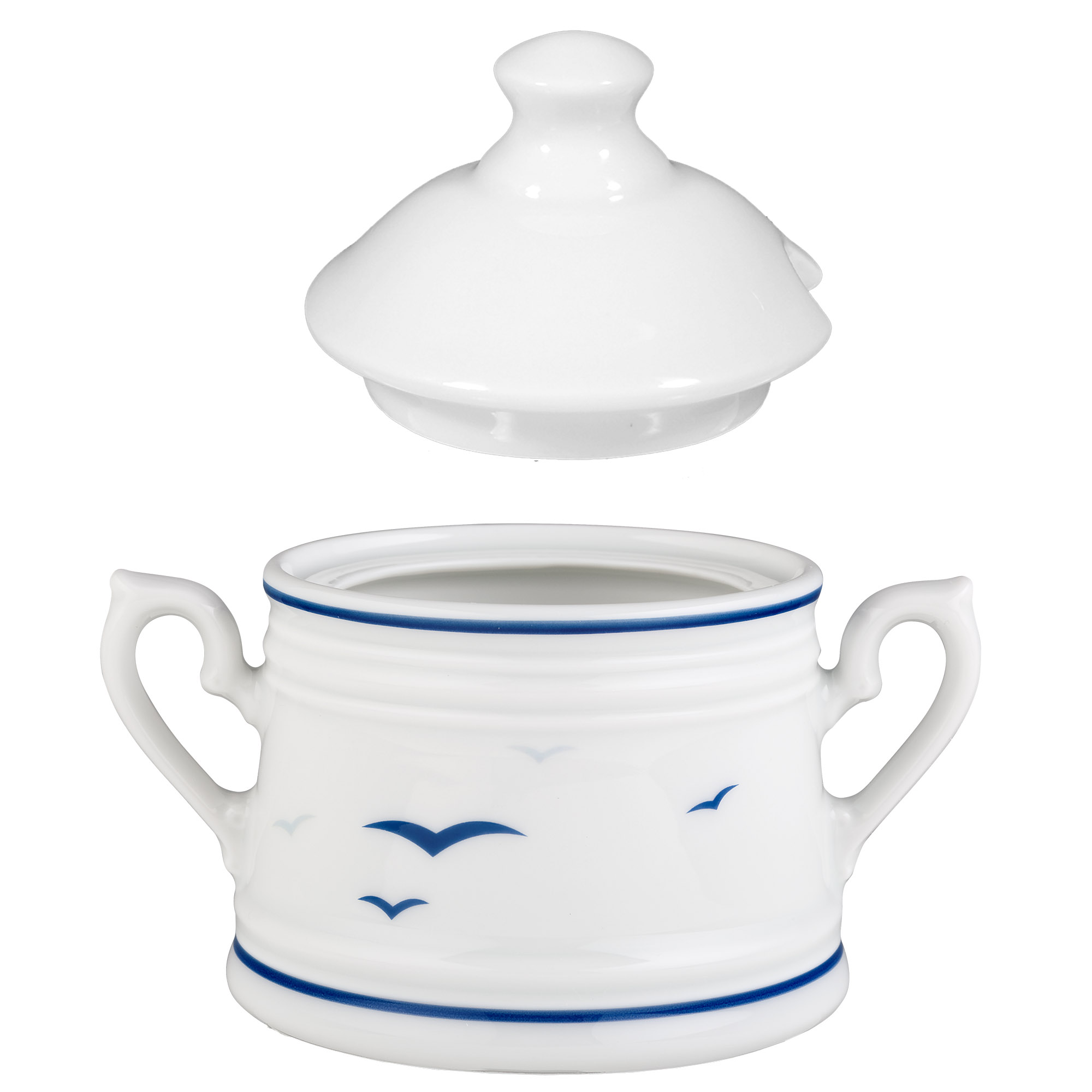 Königlich Tettau WORPSWEDE Rügen 4164 Zuckerdose 0,18 Liter