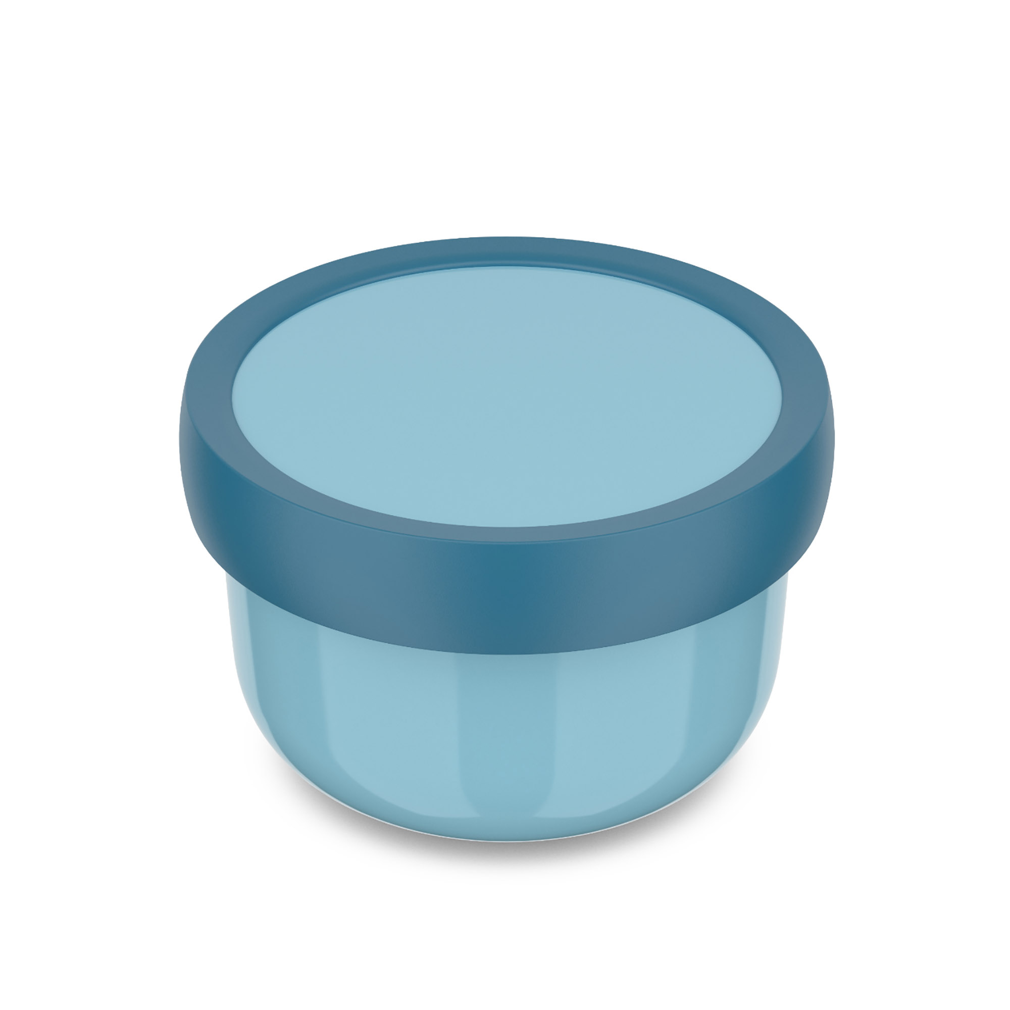 MEPAL Fruchtbox für Kinder CAMPUS Snackbox 0,3 Liter cool blue