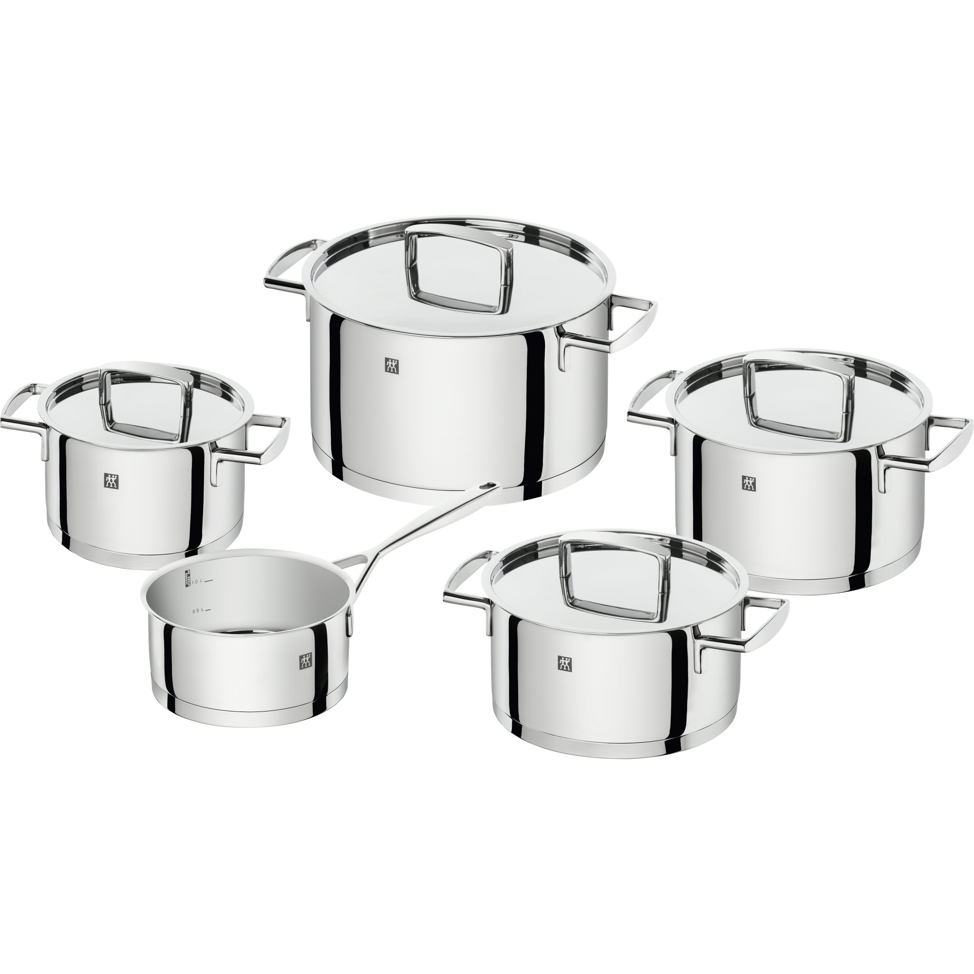 ZWILLING Serie PASSION Topfset 5 teilig Edelstahl INDUKTION