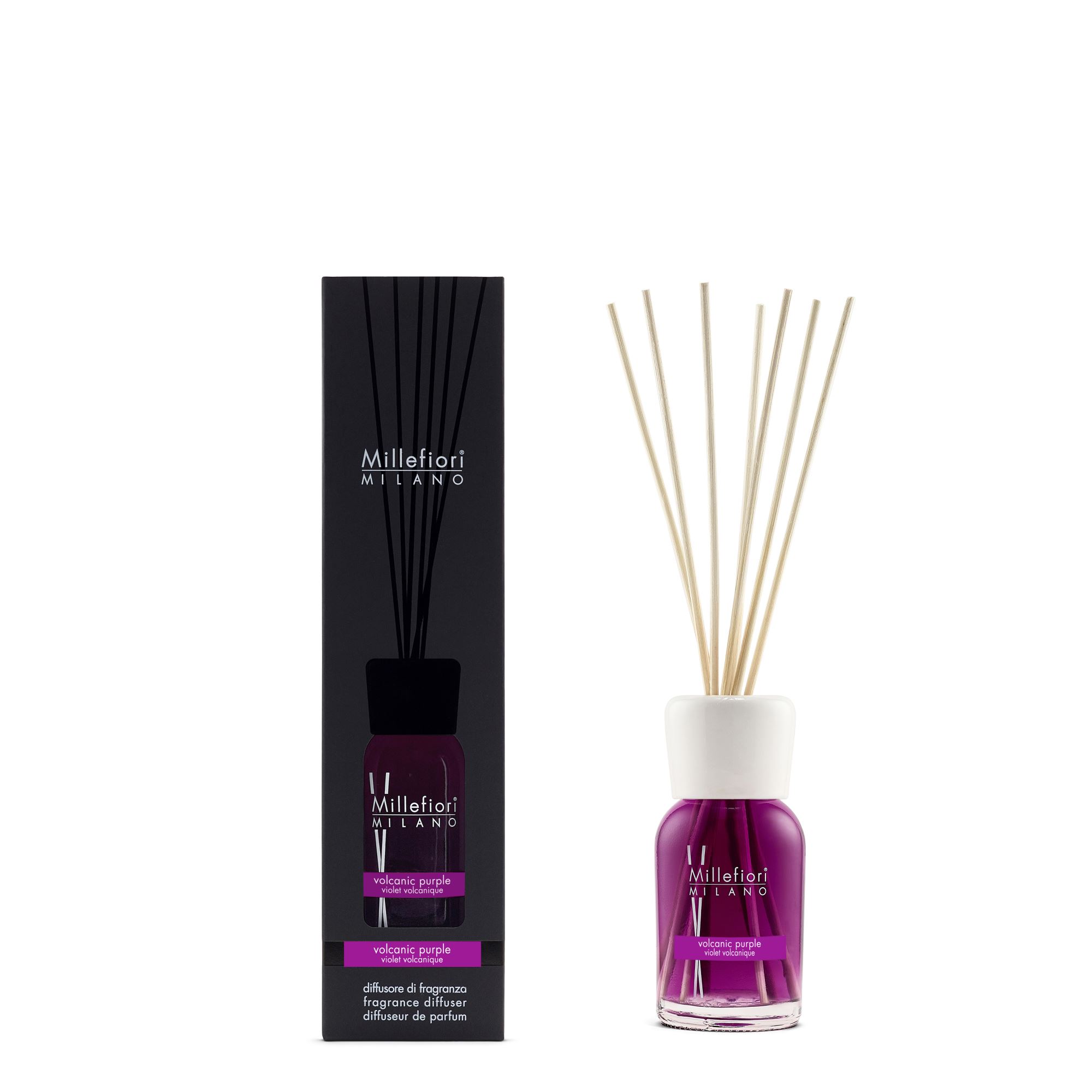 MILLEFIORI MILANO Raumduft Diffuser 100 ml VOLCANIC PURPLE