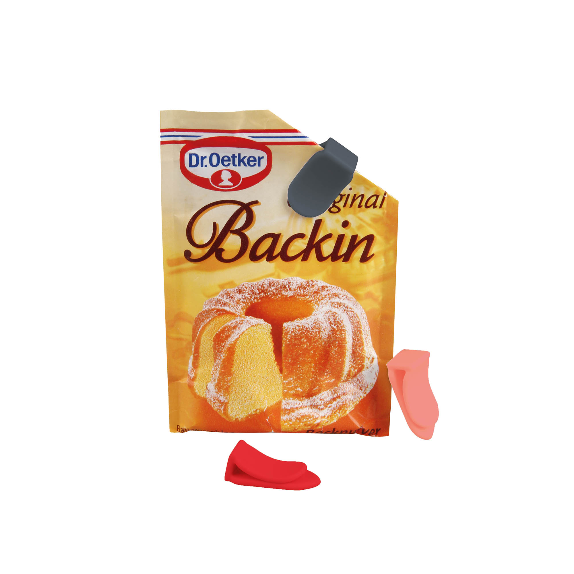 DR.OETKER Mini-Tütenclips 20 Stück bunt