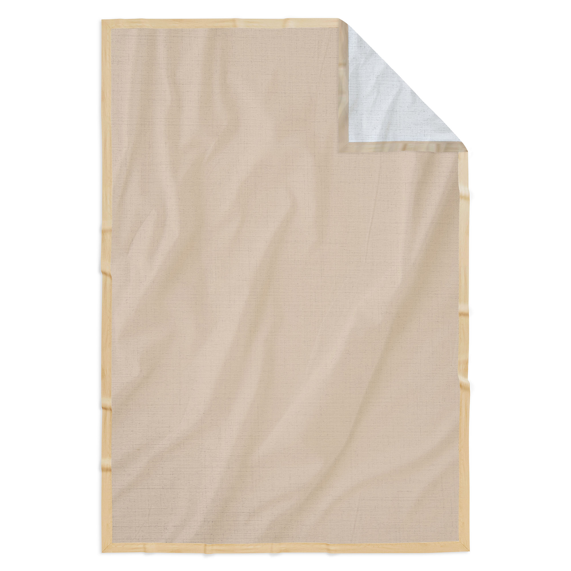 RELAXOUND Wohlfühldecke Dohar-Decke BREEZYBLANKET Single Reverse Taupe 155 x 225 cm