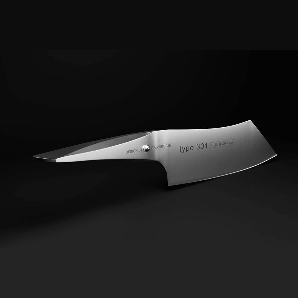 CHROMA type 301 P-40 Hakata Santokumesser 19 cm Designed by F.A. Porsche
